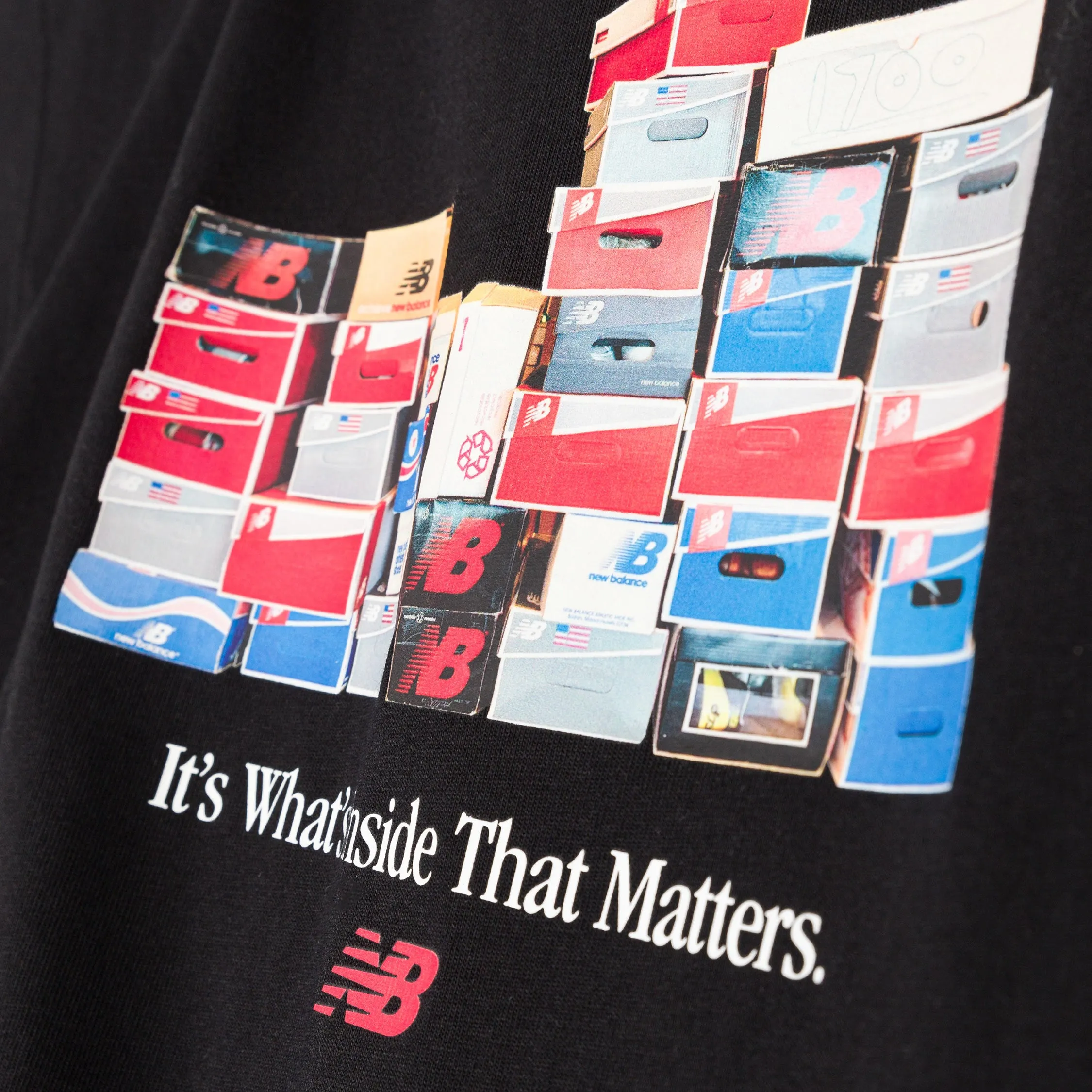 New Balance Boxes T-Shirt sold by Asphalt Gold product image thumbnail 3