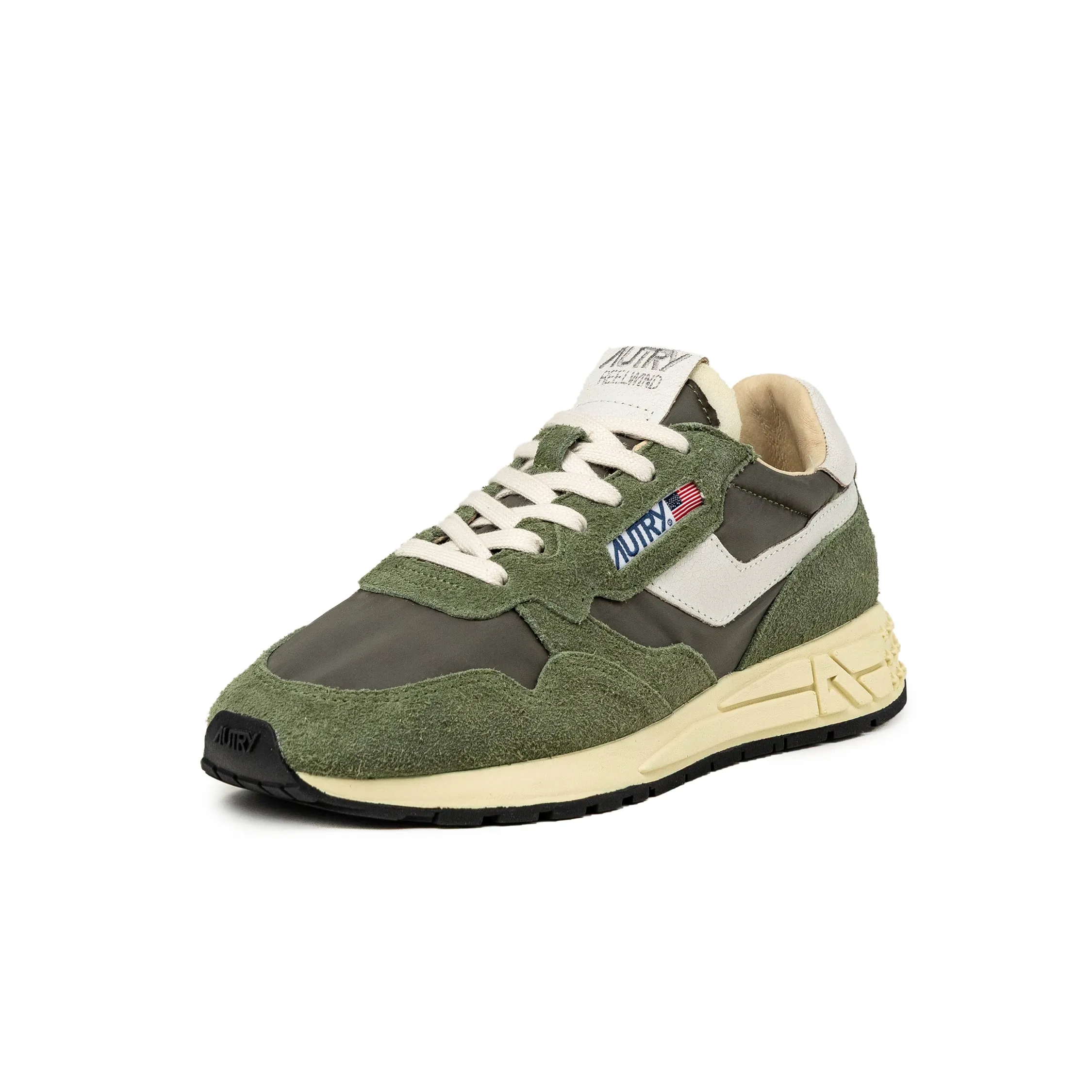 Autry Reelwind Low *Nylon / Cracked Leather* sold by Asphalt Gold product image thumbnail 2