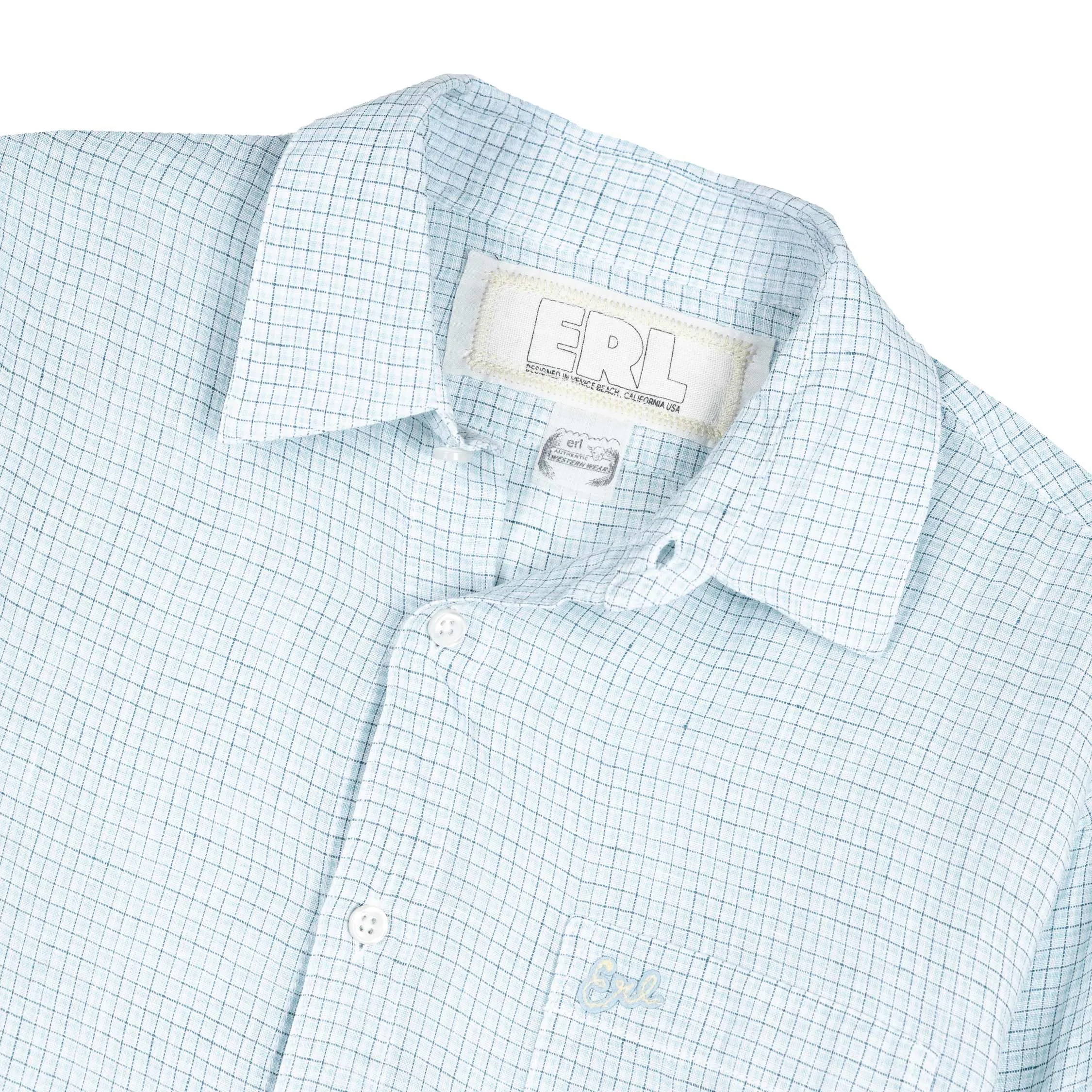 ERL Plaid Shirt Woven sold by Asphalt Gold product image thumbnail 2