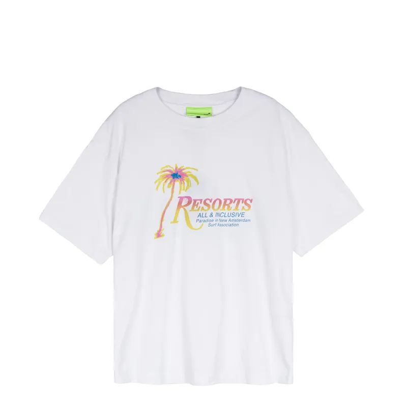 New Amsterdam Surf Association Resorts Tee made by Asphalt Gold