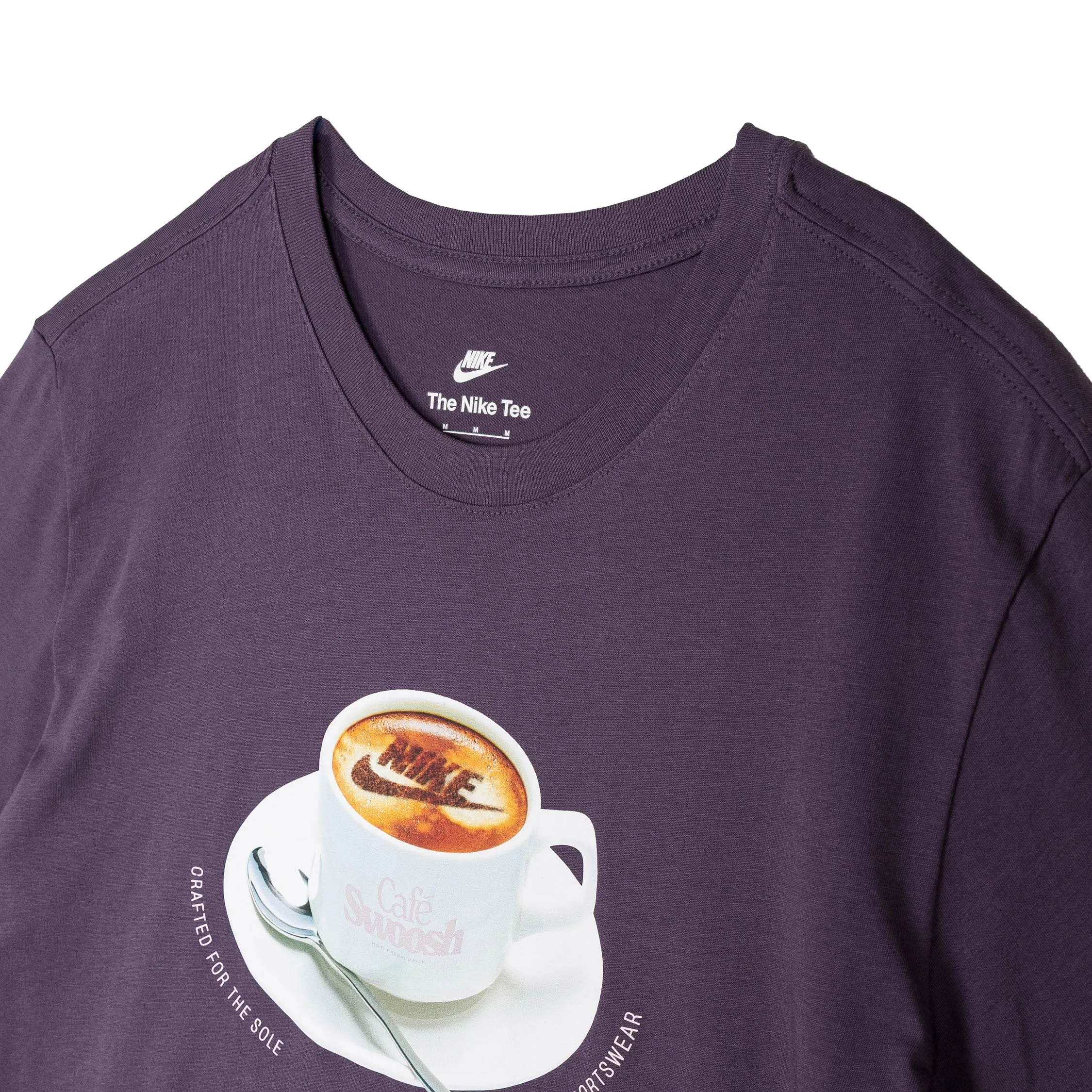 Nike Cafe Swoosh Mug T-Shirt sold by Asphalt Gold product image thumbnail 2