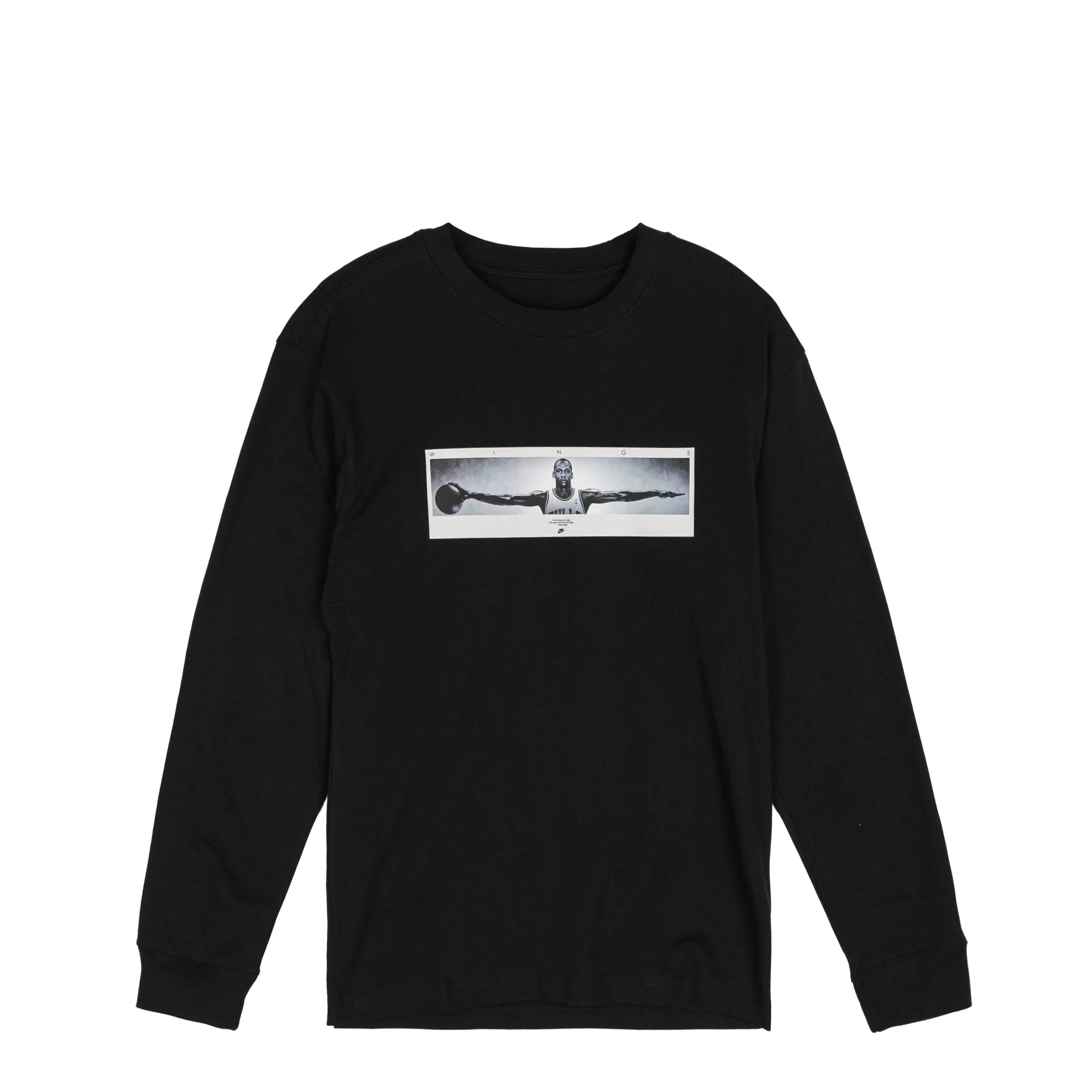 Nike Jordan Photo Long-Sleeve Crew-Neck T-Shirt sold by Asphalt Gold