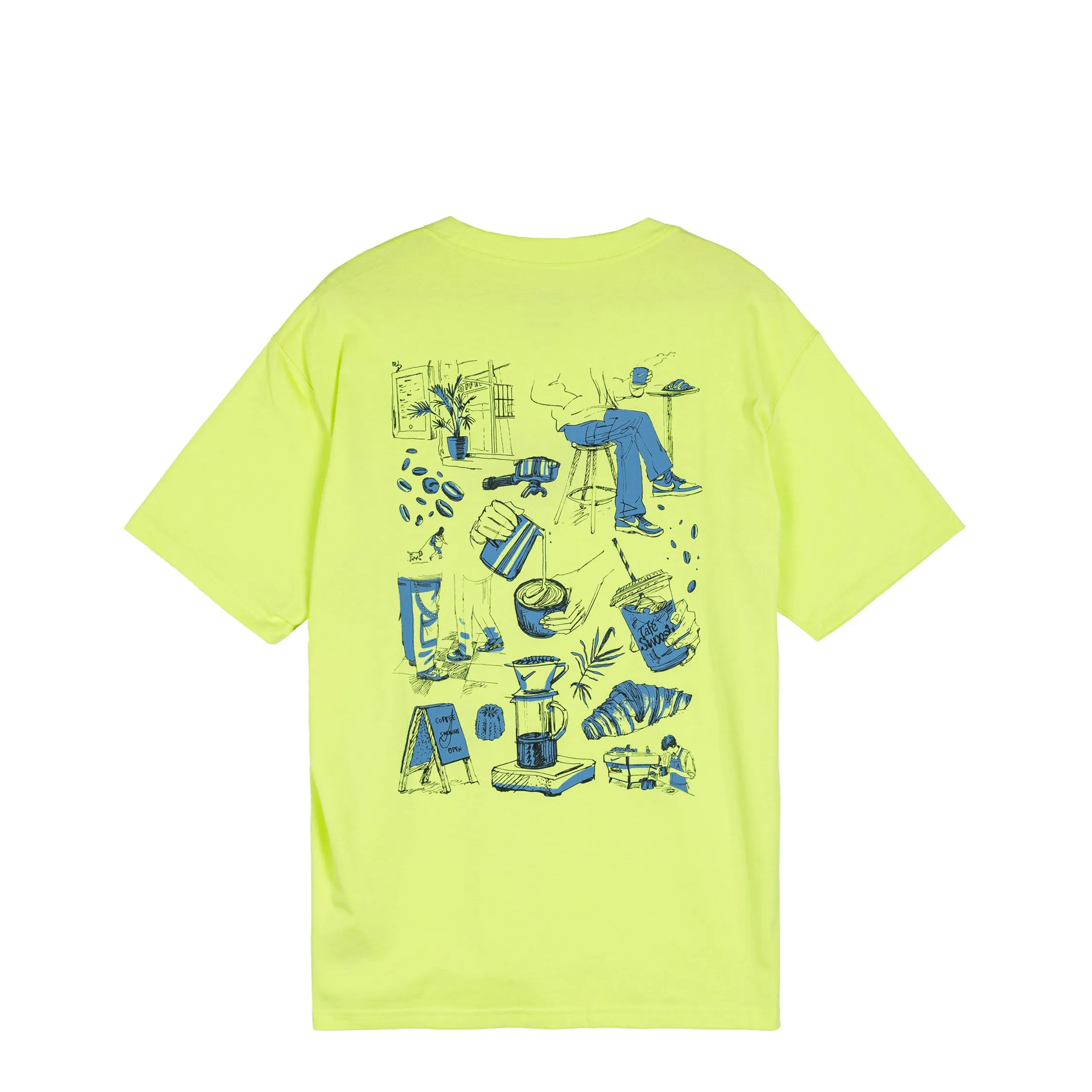 Nike Cafe Swoosh Illustration T-Shirt sold by Asphalt Gold