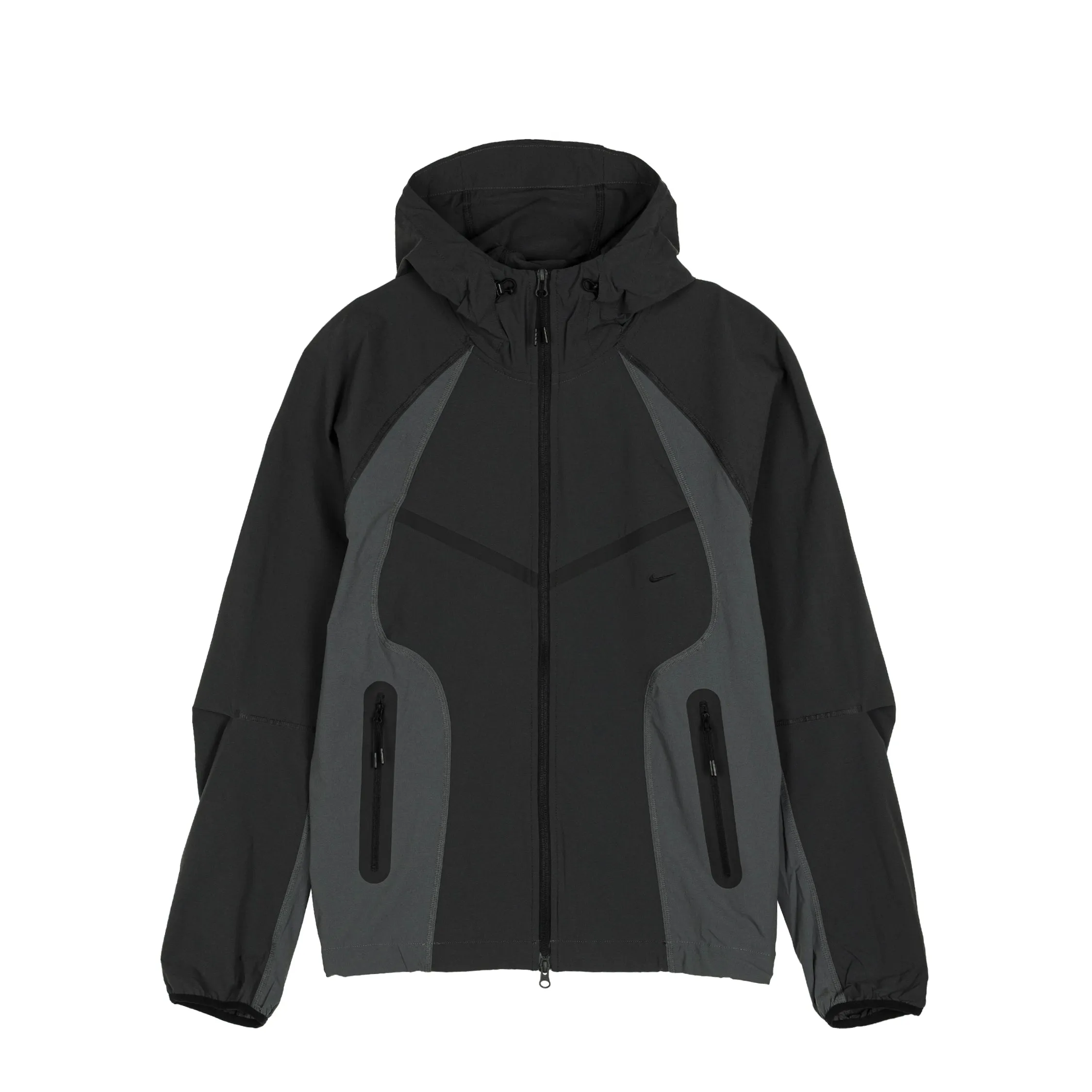 Nike Tech Dri-Fit Woven Full-Zip Color-Block Windrunner Jacket sold by Asphalt Gold