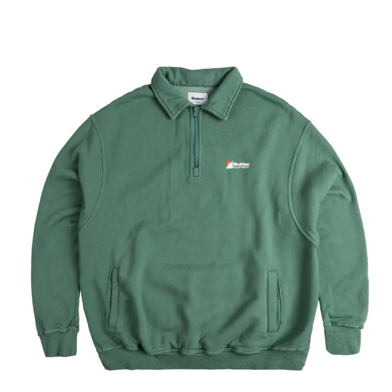 Butter Goods Pigment Dye 1/4 Zip Pullover sold by Asphalt Gold