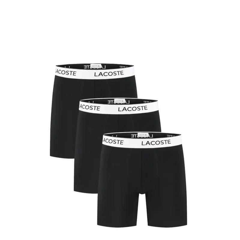 Lacoste 3-Pack Stretch Cotton Boxer Briefs sold by Asphalt Gold