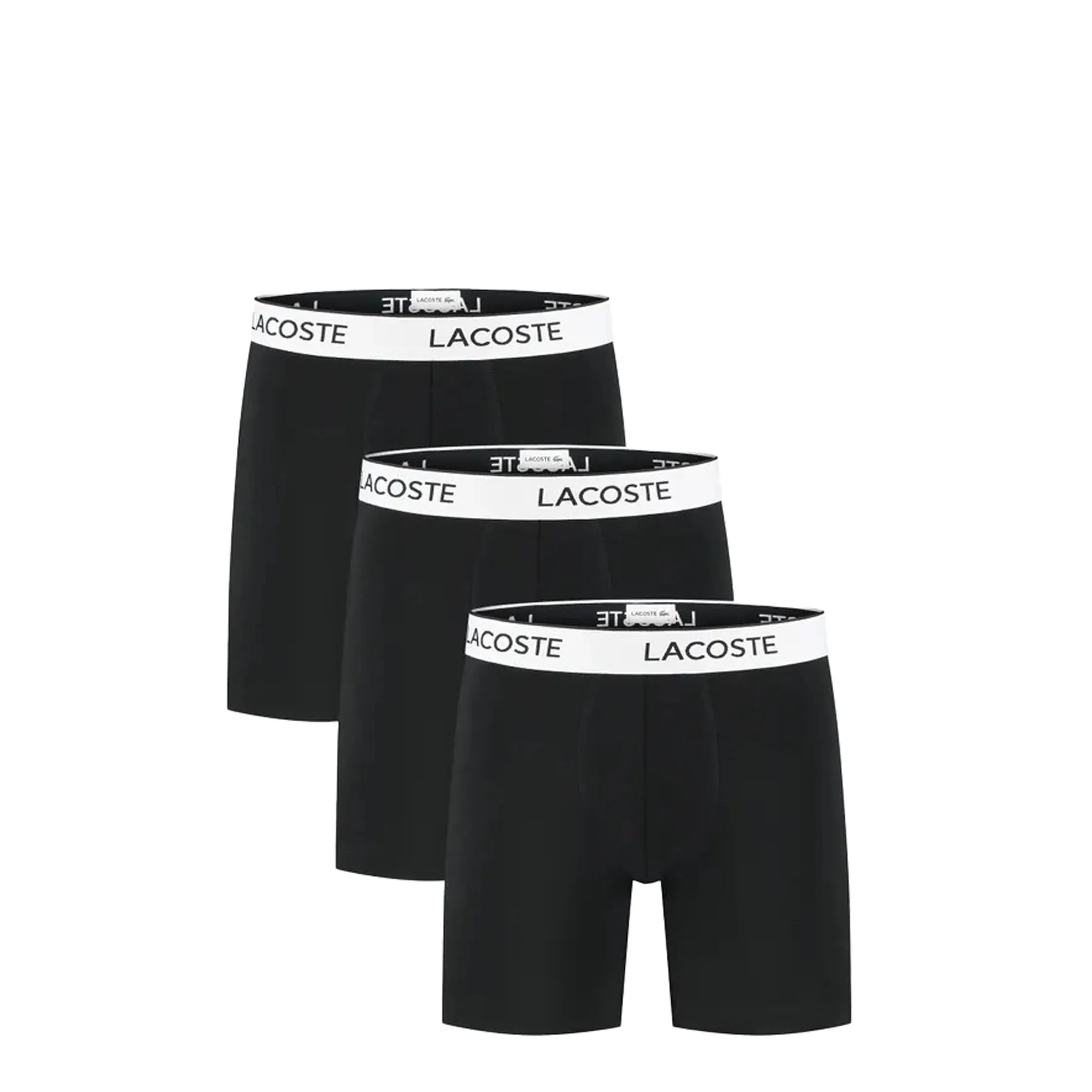 Lacoste 3-Pack Stretch Cotton Boxer Briefs sold by Asphalt Gold