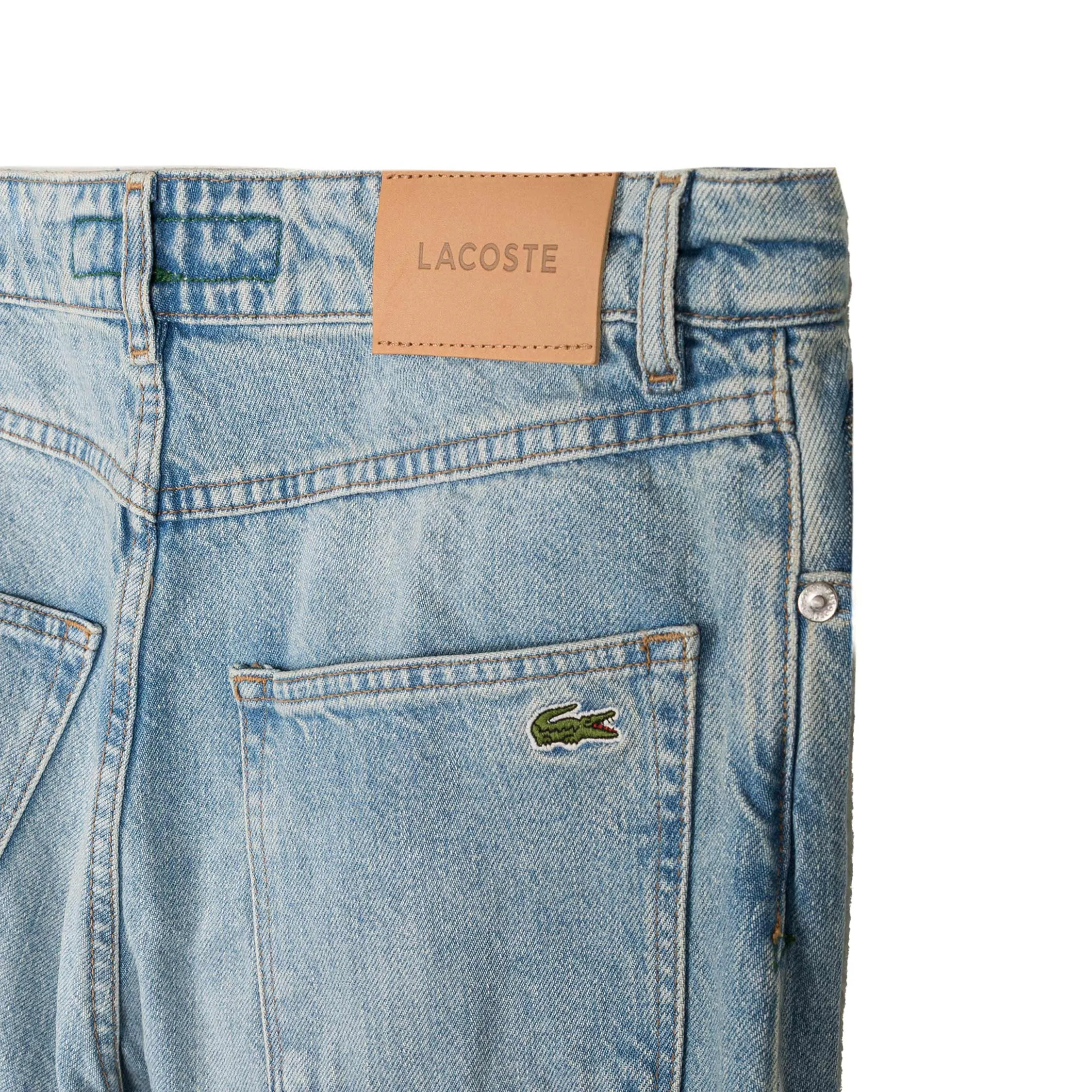 Lacoste Loose Fit Denim Jeans sold by Asphalt Gold product image thumbnail 4