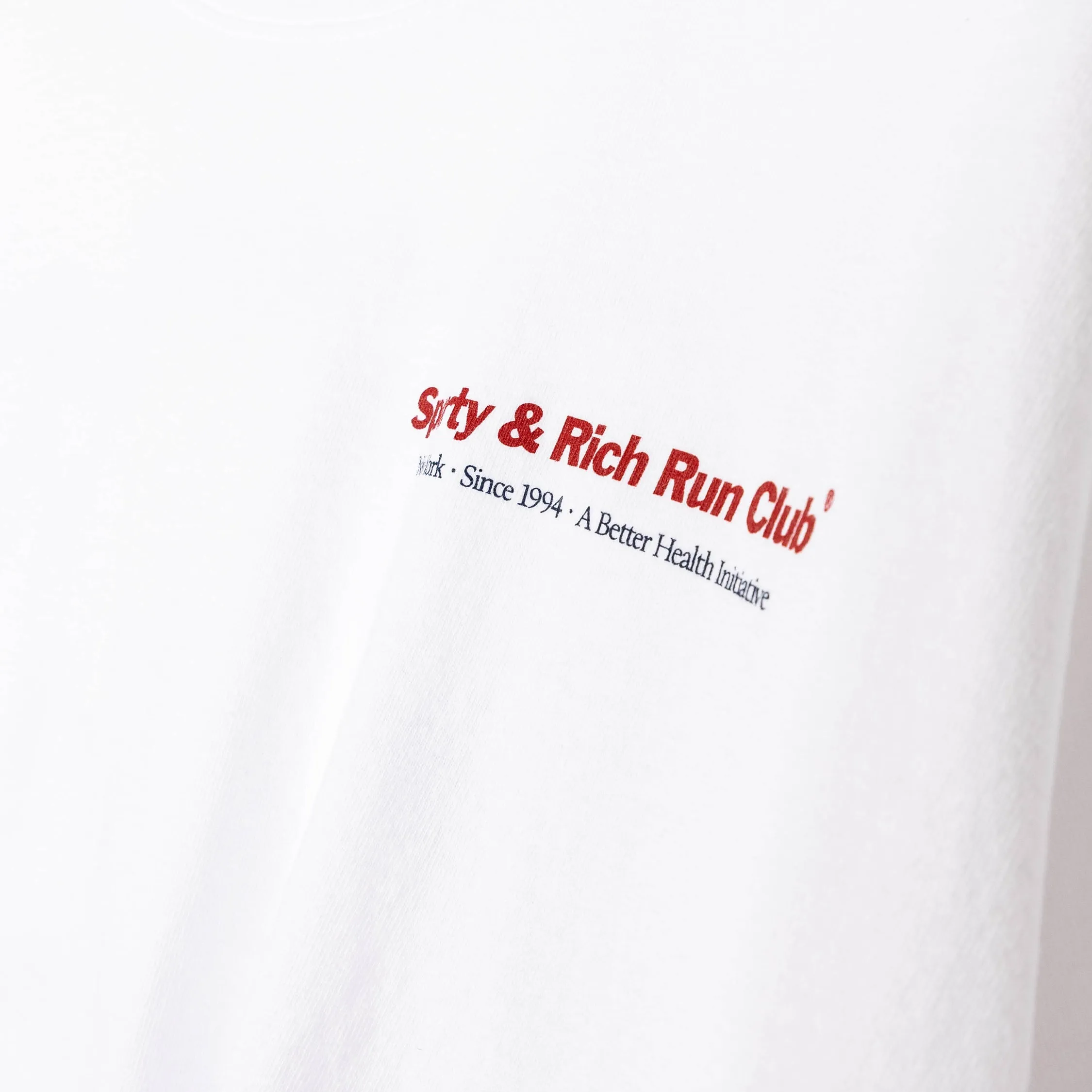 Sporty & Rich Run Club T-Shirt sold by Asphalt Gold product image thumbnail 4