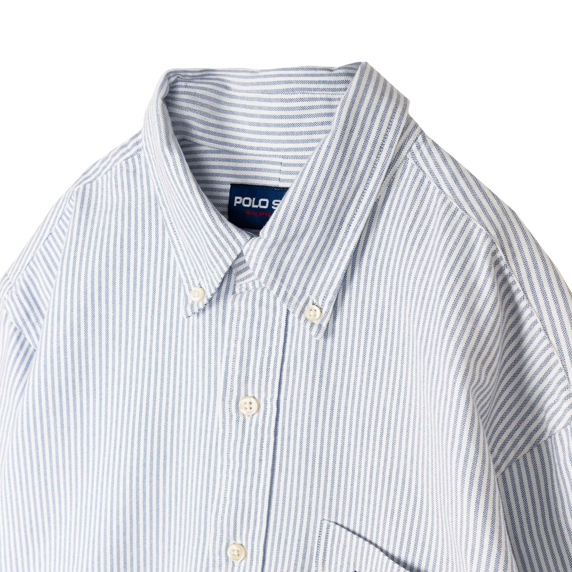 Polo Ralph Lauren Custom Fit Striped Oxford Shirt sold by Asphalt Gold product image thumbnail 2