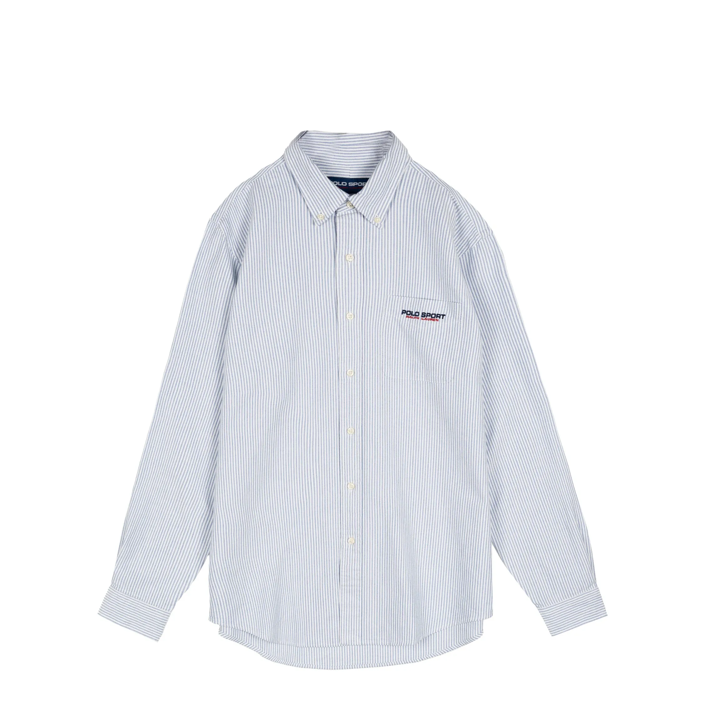 Polo Ralph Lauren Custom Fit Striped Oxford Shirt sold by Asphalt Gold