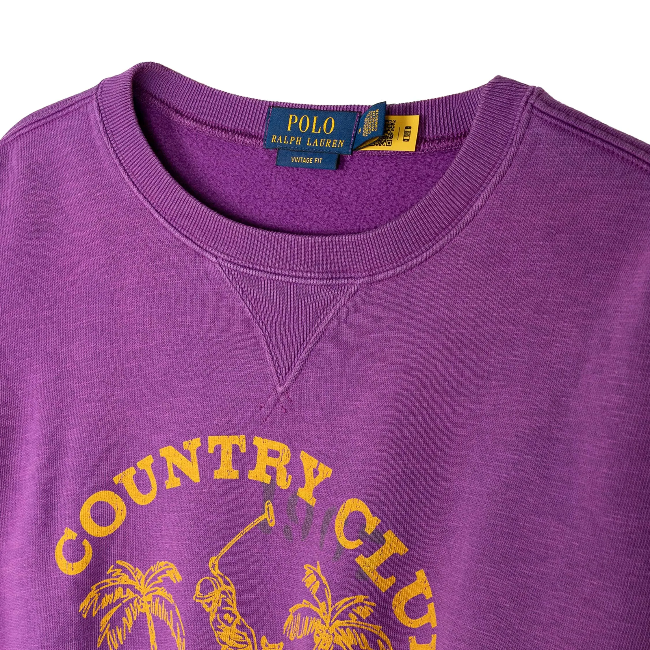 Polo Ralph Lauren Vintage Fit Fleece Graphic Sweatshirt sold by Asphalt Gold product image thumbnail 2