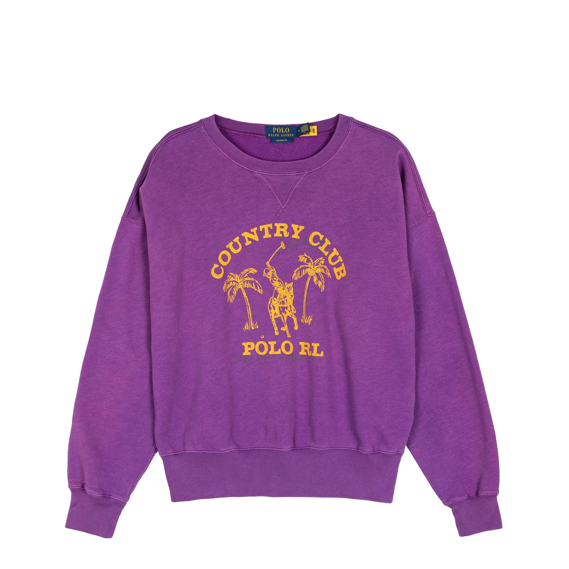 Polo Ralph Lauren Vintage Fit Fleece Graphic Sweatshirt sold by Asphalt Gold