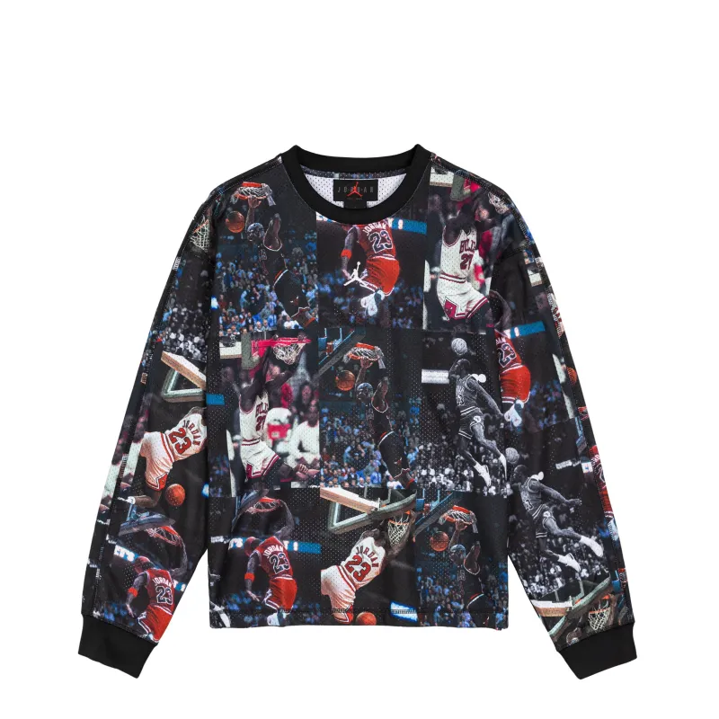 Nike Jordan Flight Printed Long-Sleeve Jersey made by Jordan
