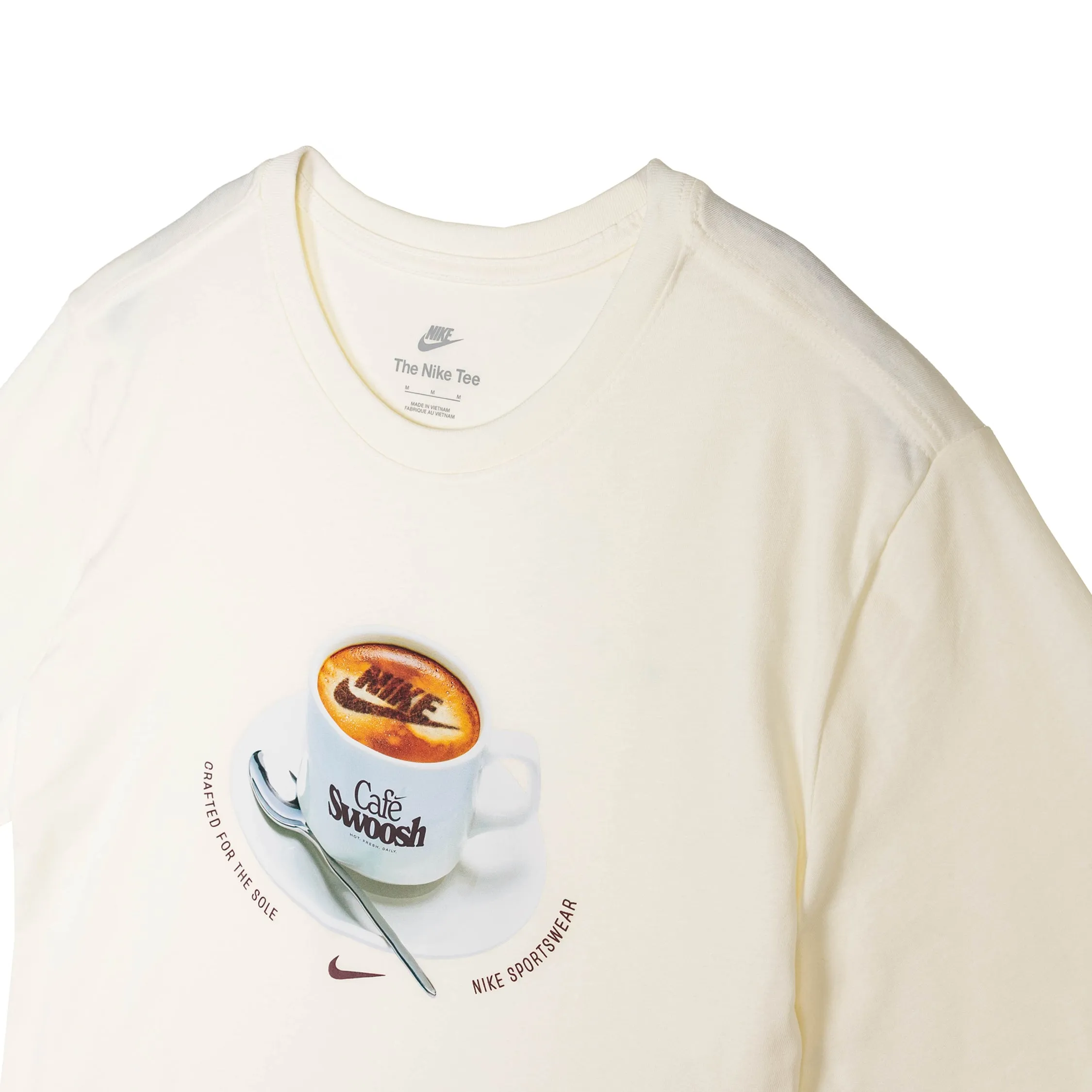 Nike Cafe Swoosh Mug T-Shirt sold by Asphalt Gold product image thumbnail 2
