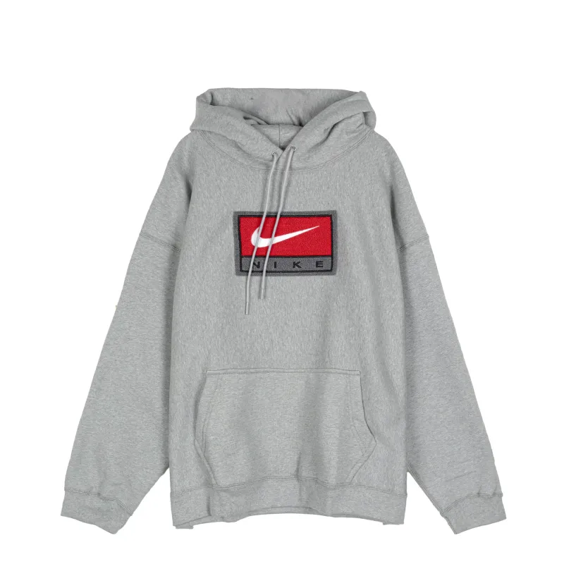 Nike	Solo Swoosh Fleece Pullover Hoodie sold by Asphalt Gold