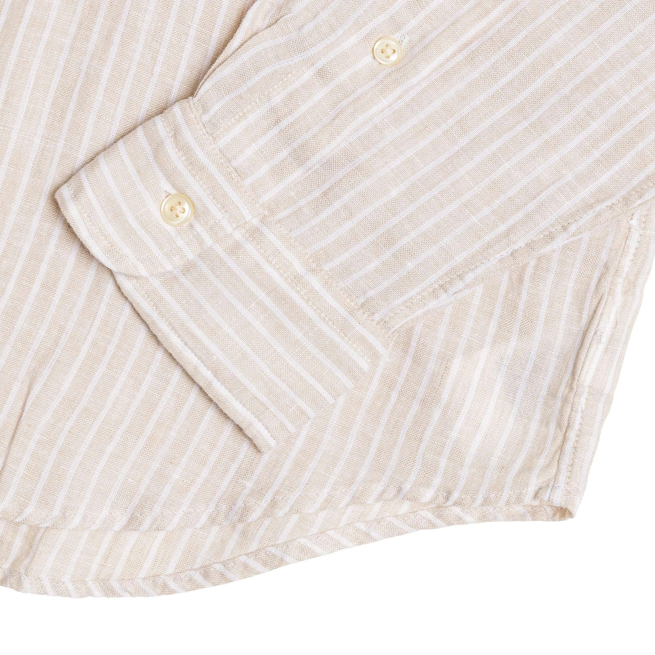 Polo Ralph Lauren Custom Fit Striped Linen Shirt sold by Asphalt Gold product image thumbnail 4