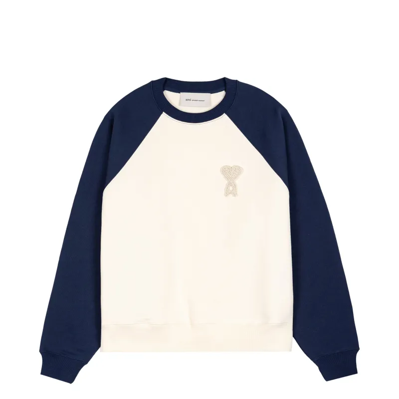 AMI Paris	Knitted Ami De Coeur Sweatshirt sold by Asphalt Gold