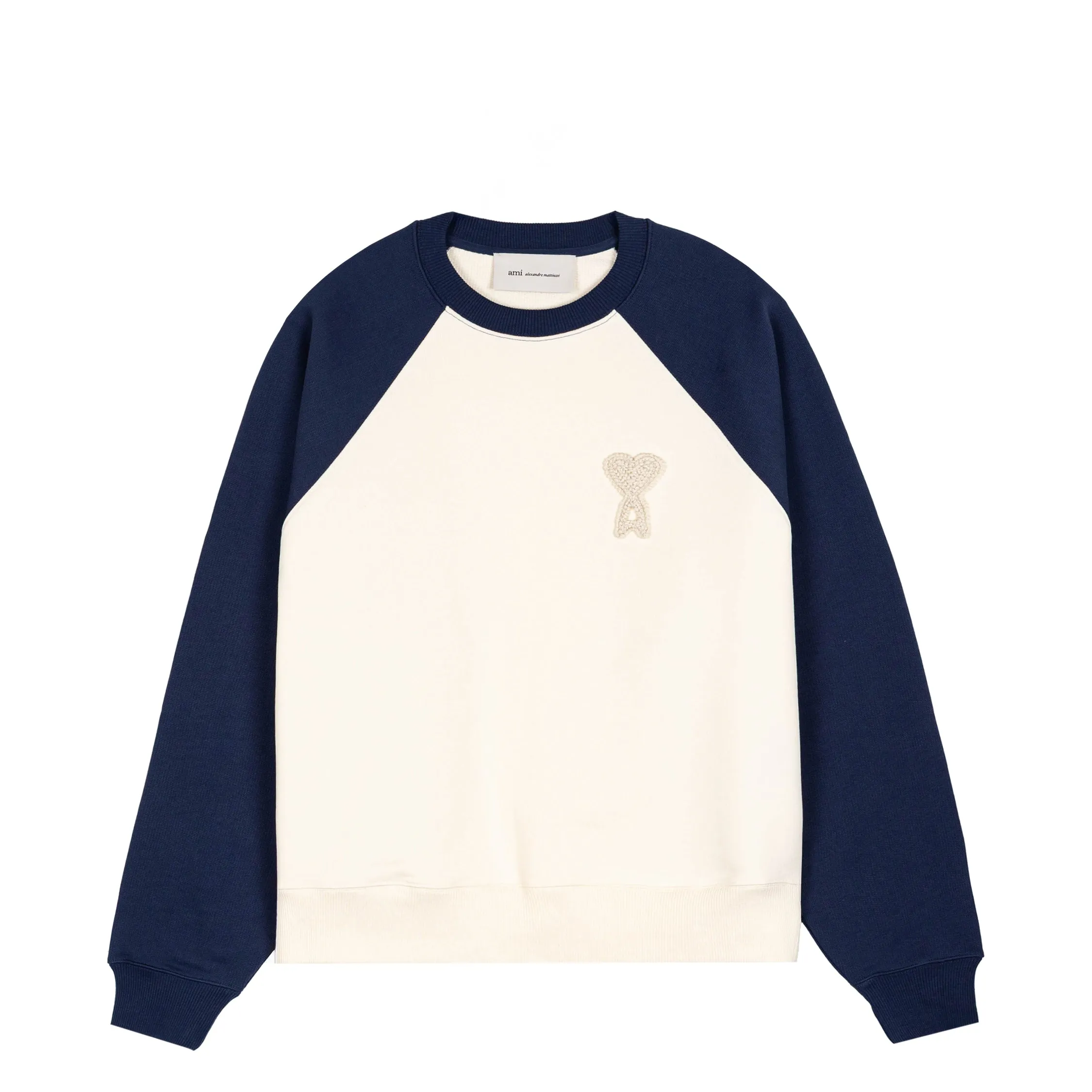 AMI Paris Knitted Ami De Coeur Sweatshirt sold by Asphalt Gold