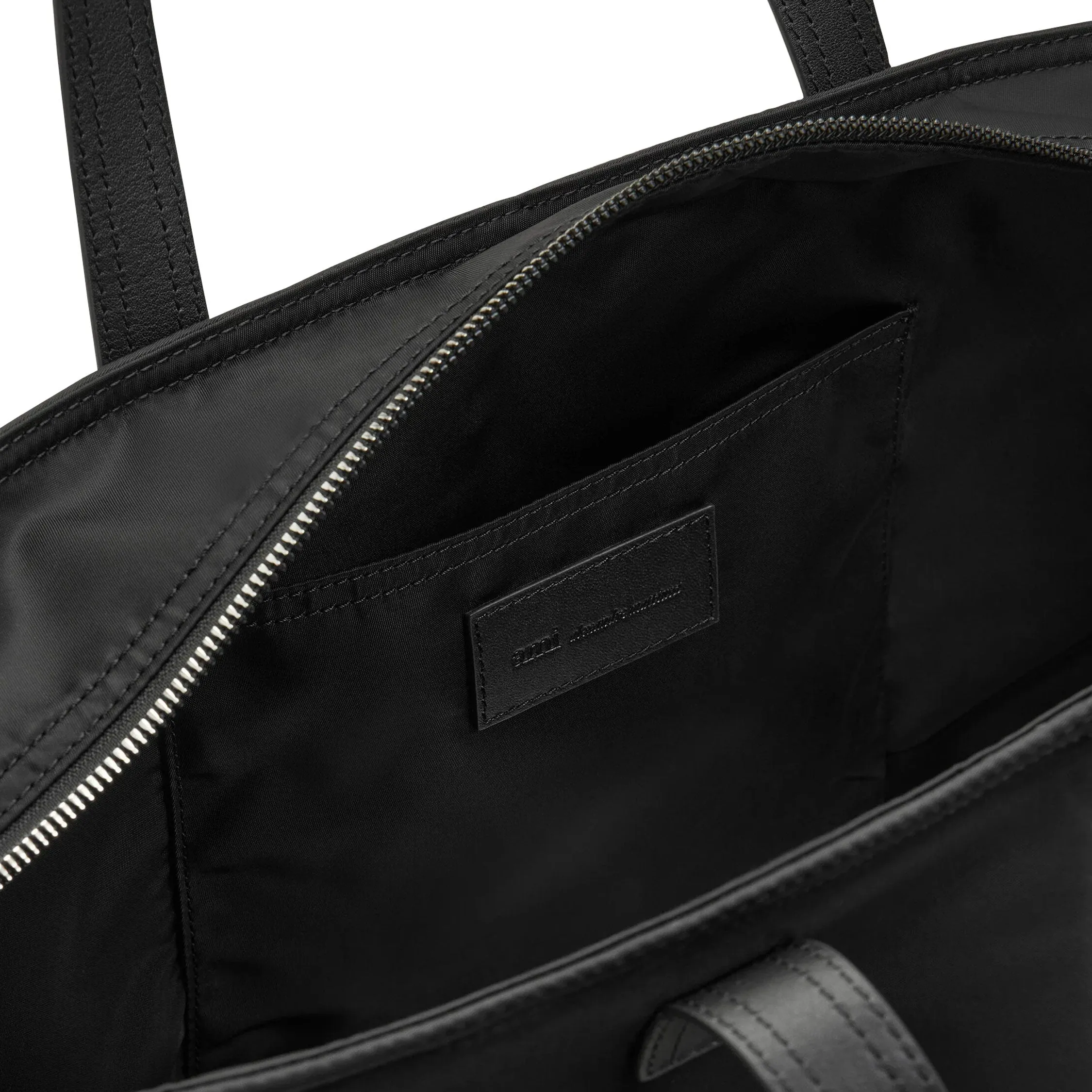 AMI Paris Nylon Marcel Small Shopping Bag sold by Asphalt Gold product image thumbnail 5