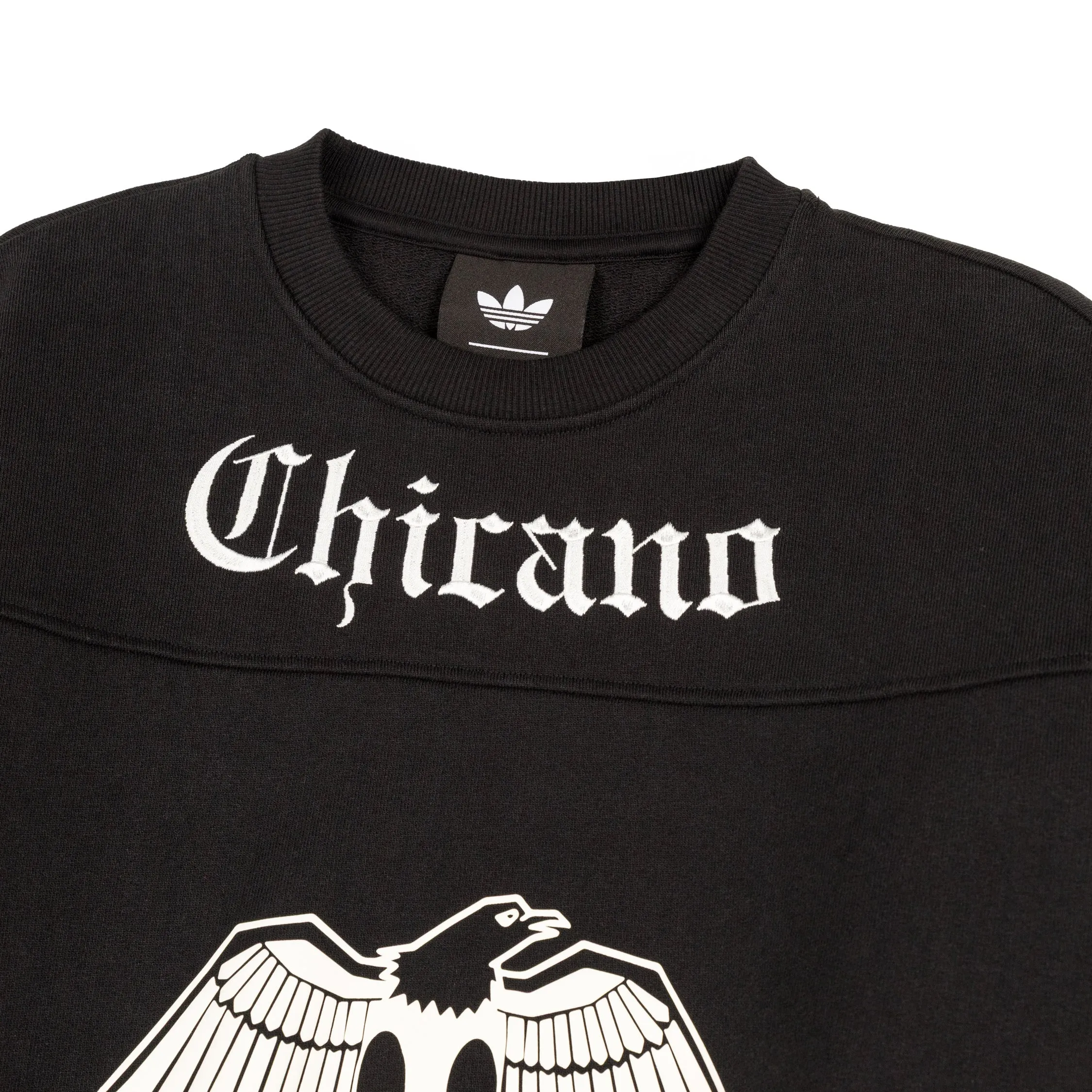 Adidas x Willy Chavarria Bball Fleece Crewneck Sweatshirt sold by Asphalt Gold product image thumbnail 3