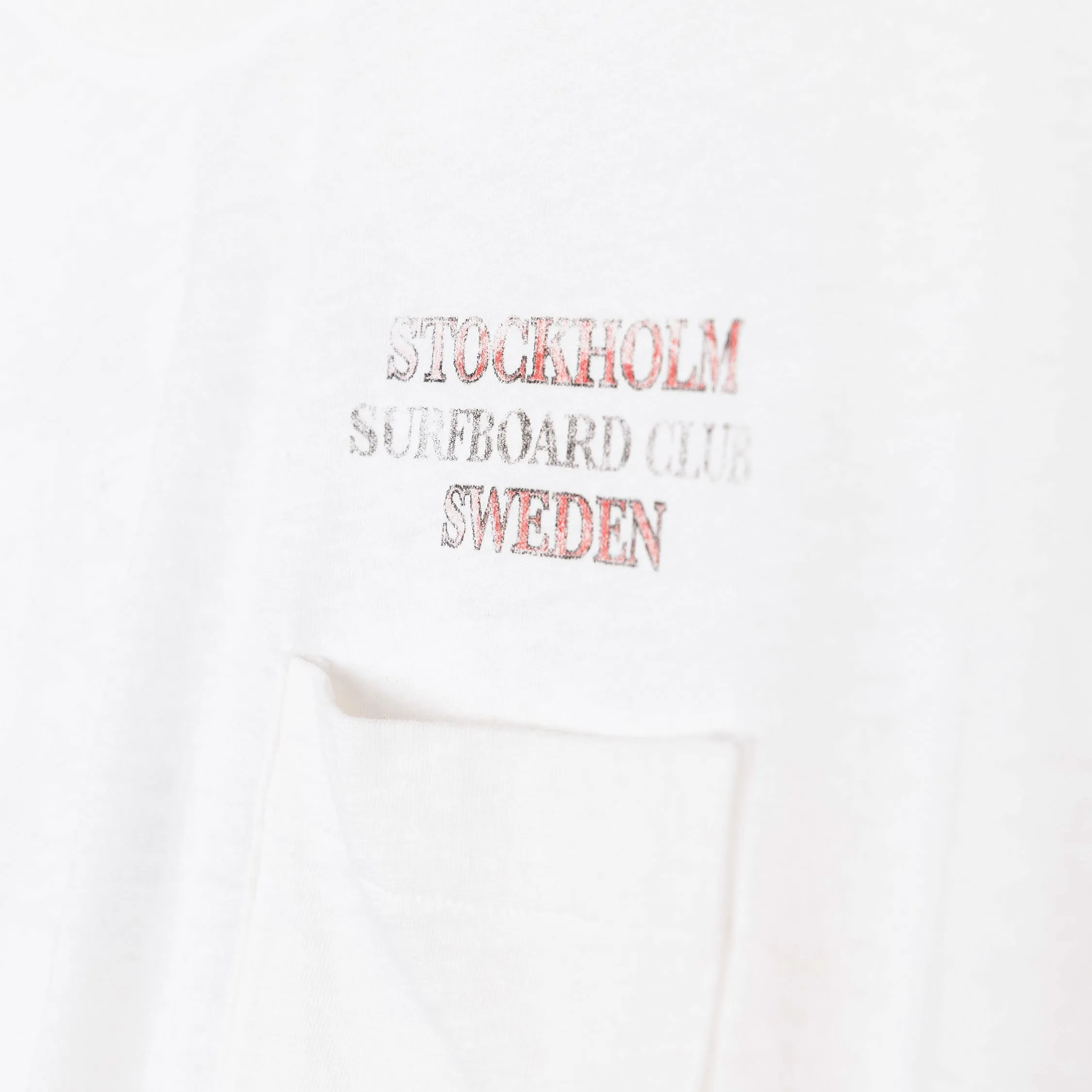 Stockholm Surfboard Club Pocket Tee Stockholm sold by Asphalt Gold product image thumbnail 4