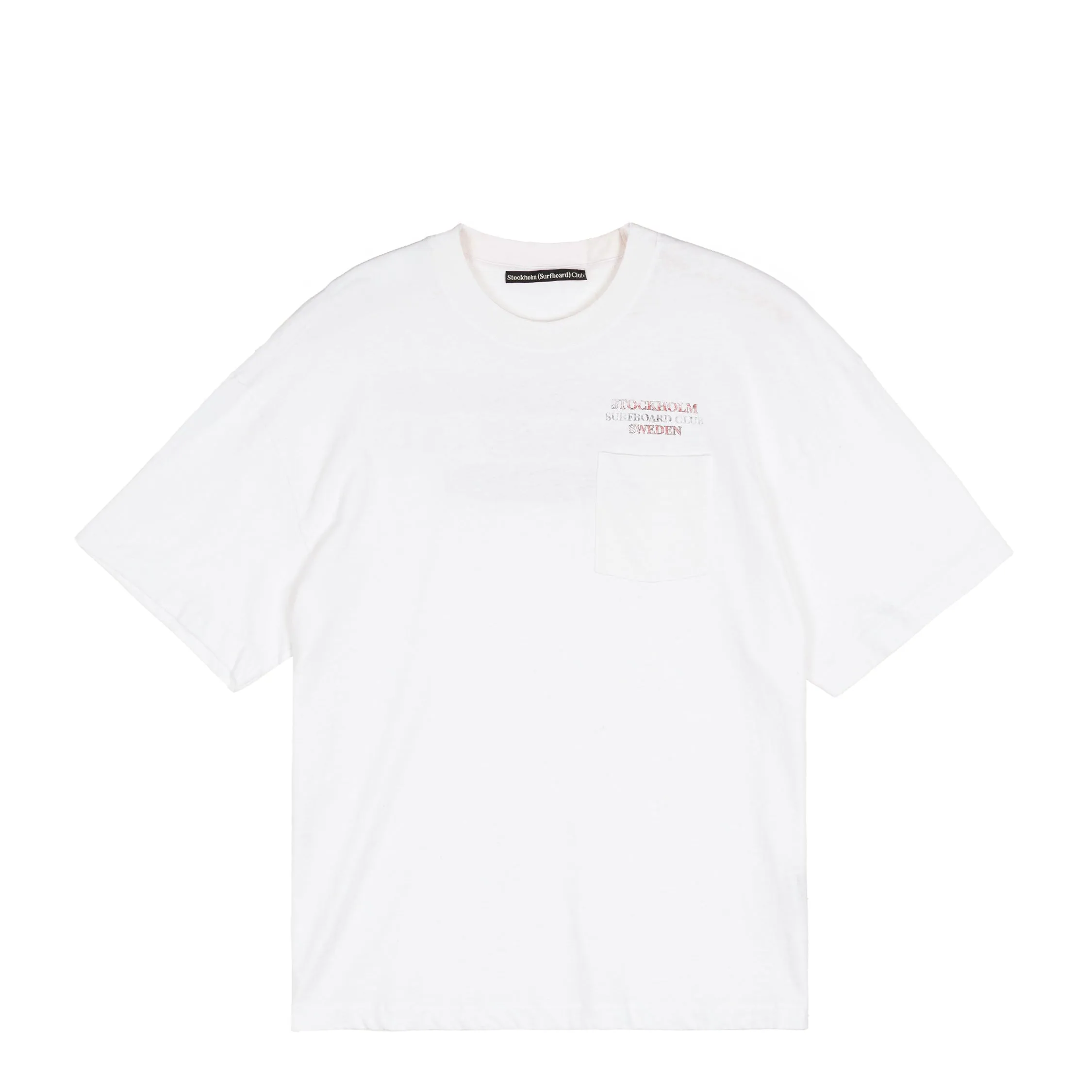Stockholm Surfboard Club Pocket Tee Stockholm sold by Asphalt Gold product image thumbnail 2