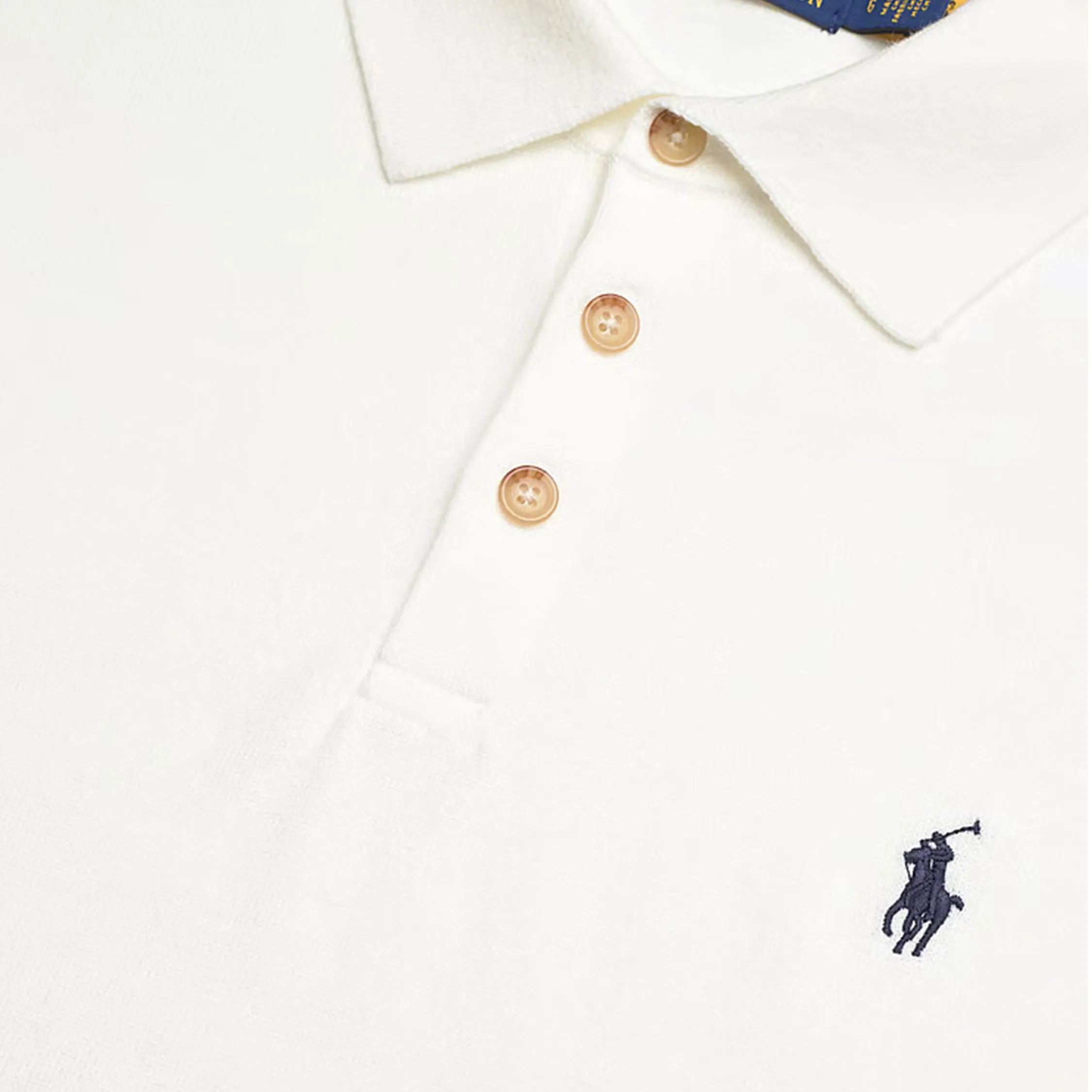 Polo Ralph Lauren Cotton Polo-Collar Jumper sold by Asphalt Gold product image thumbnail 2
