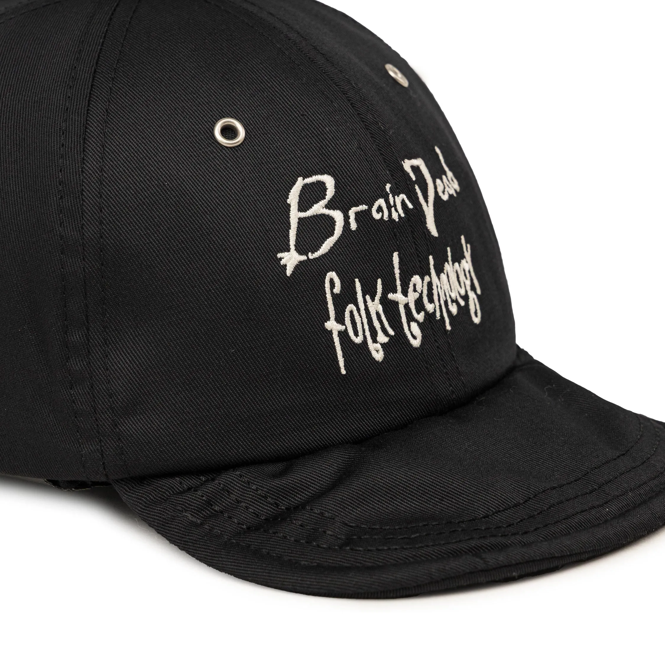 Brain Dead Folk Technology Wire Brim 6 Panel Hat sold by Asphalt Gold product image thumbnail 2
