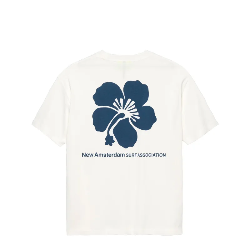 New Amsterdam Surf Association Hibiscus Tee made by Asphalt Gold
