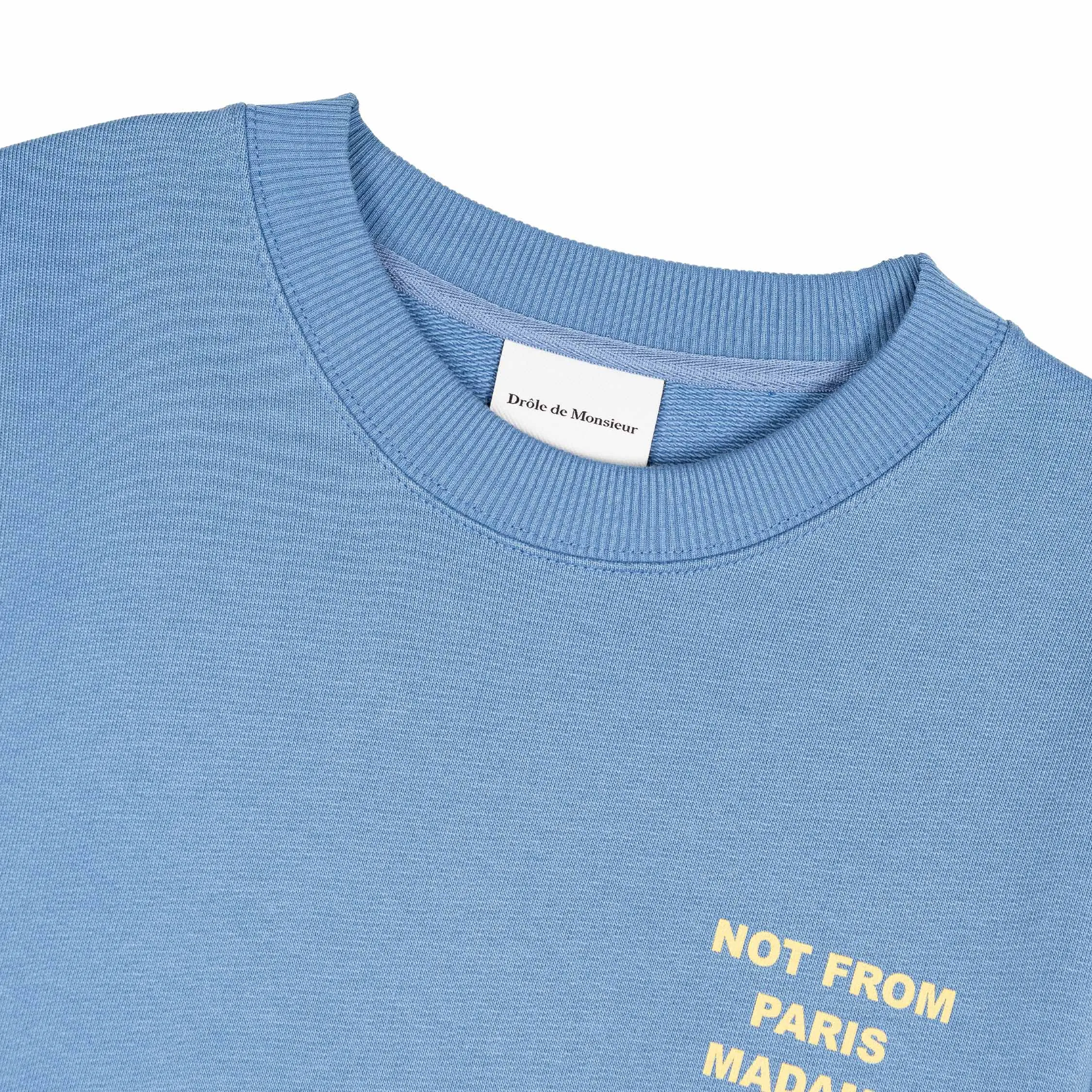 Drole de Monsieur Le Sweatshirt Slogan sold by Asphalt Gold product image thumbnail 3