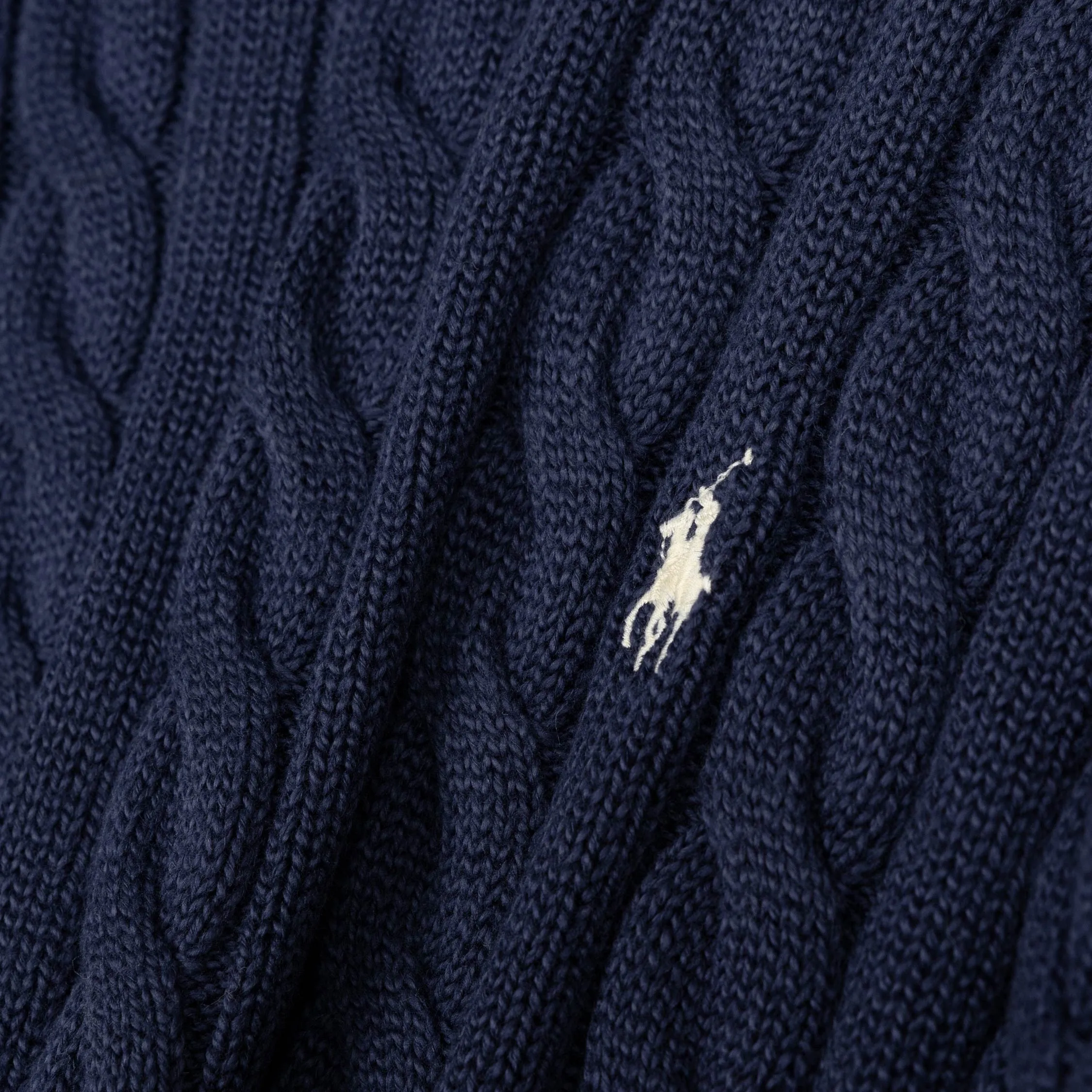 Polo Ralph Lauren Cable-Knit Cotton Jumper sold by Asphalt Gold product image thumbnail 3