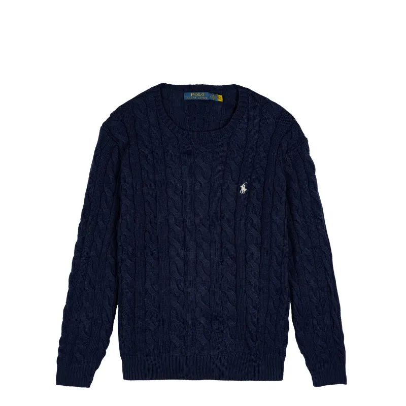 Polo Ralph Lauren Cable-Knit Cotton Jumper sold by Asphalt Gold