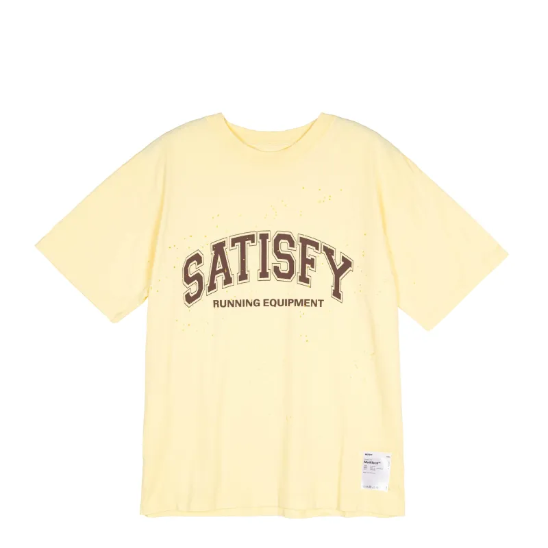 Satisfy MothTech T-Shirt *Varsity Letter* sold by Asphalt Gold