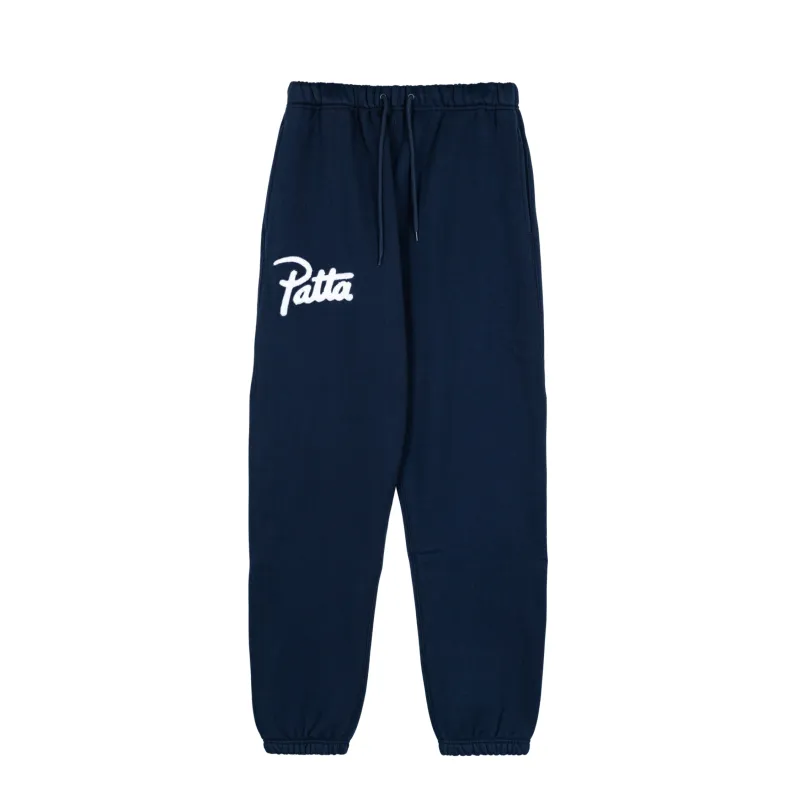 Patta Chenille Logo Jogging Pants made by Patta