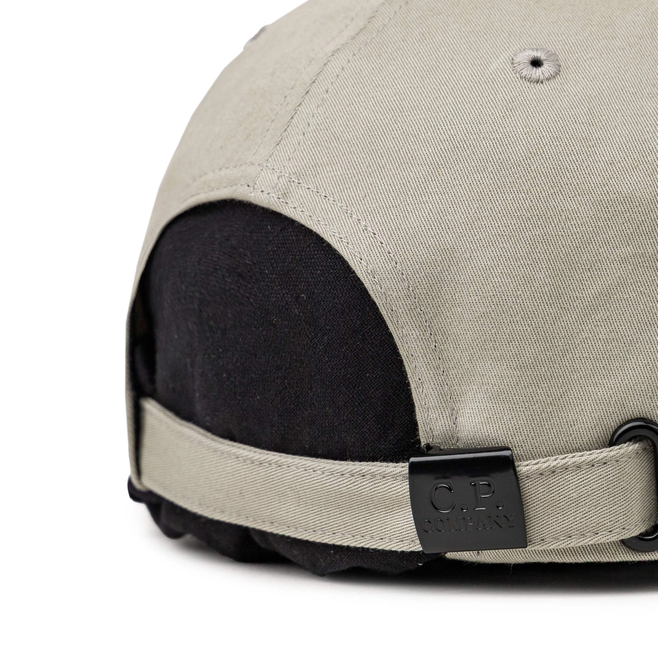 C.P. Company Gabardine Logo Cap sold by Asphalt Gold product image thumbnail 3