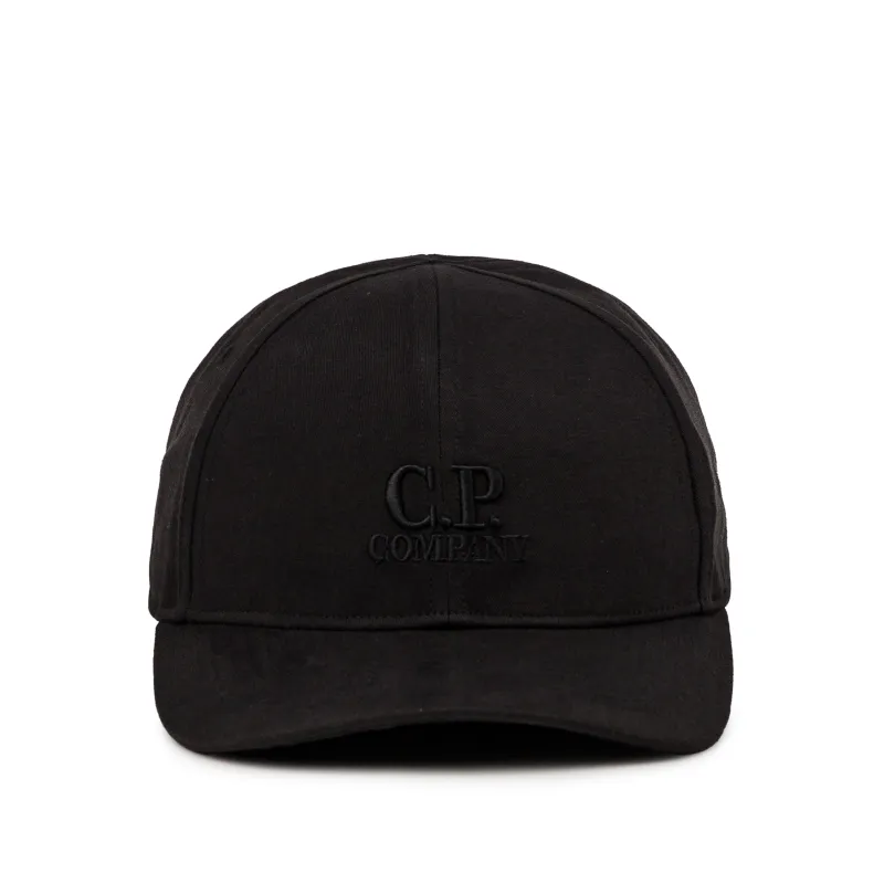 C.P. Company Gabardine Logo Cap sold by Asphalt Gold