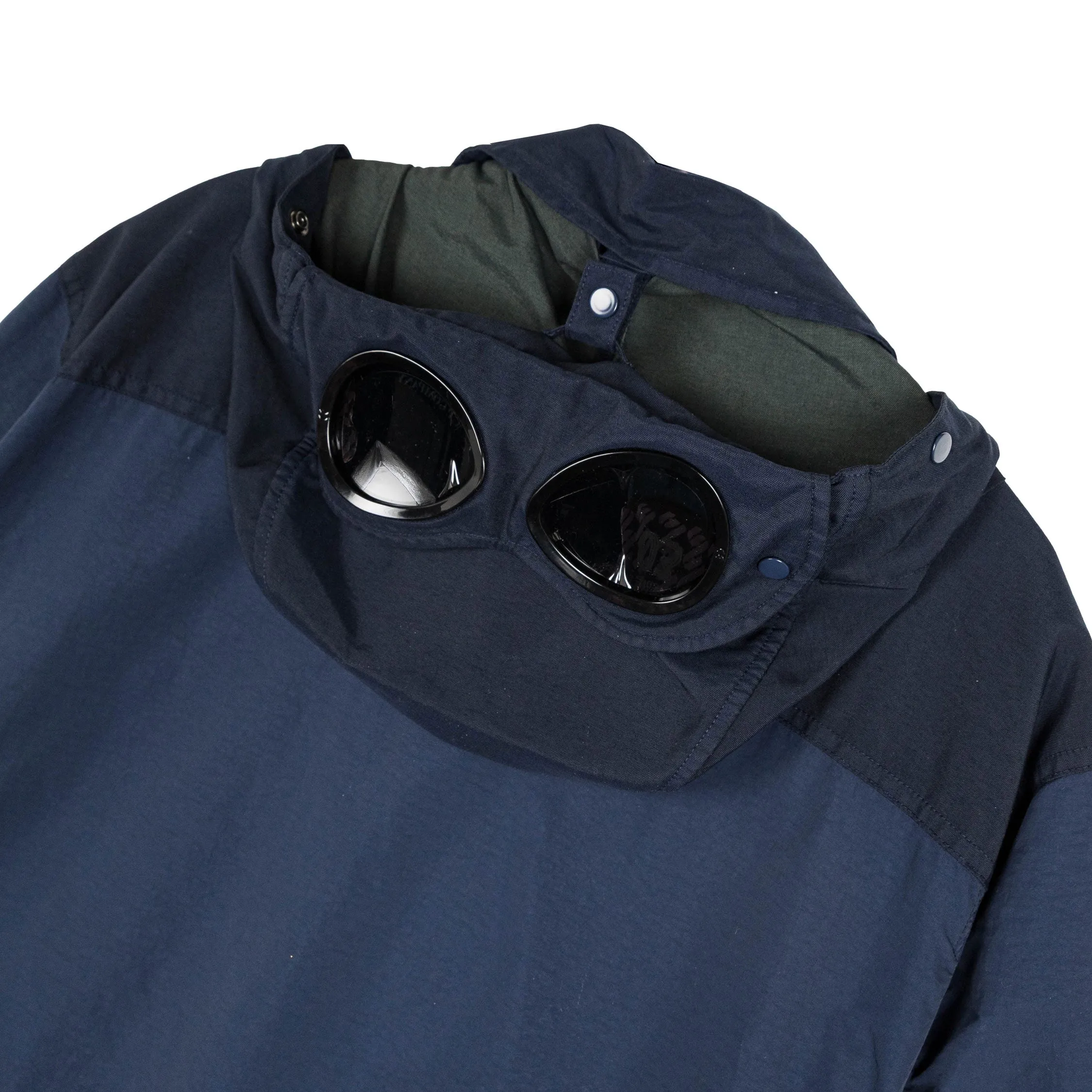 C.P. Company Flatt Nylon Mixed Goggle Overshirt sold by Asphalt Gold product image thumbnail 4