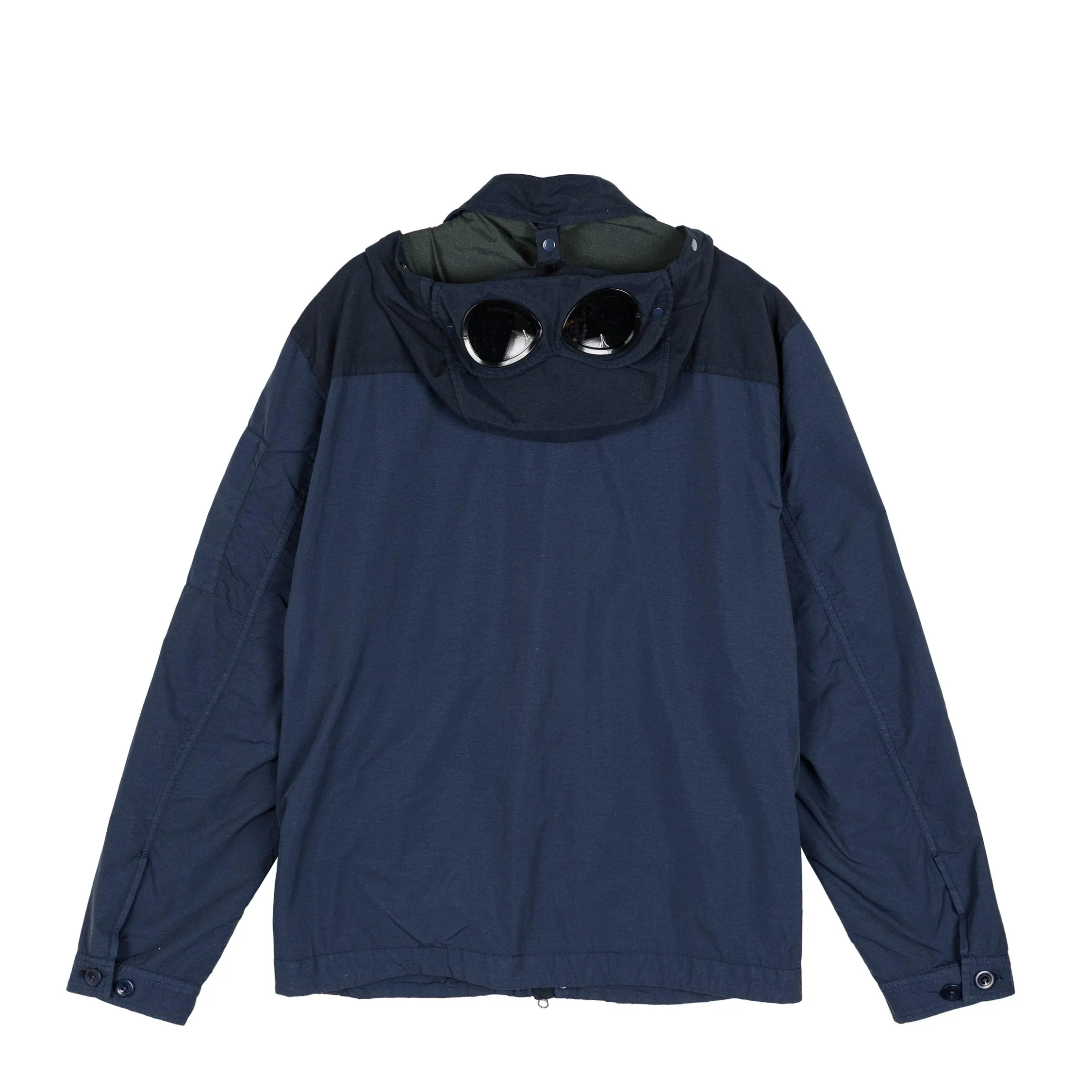 C.P. Company Flatt Nylon Mixed Goggle Overshirt sold by Asphalt Gold product image thumbnail 2
