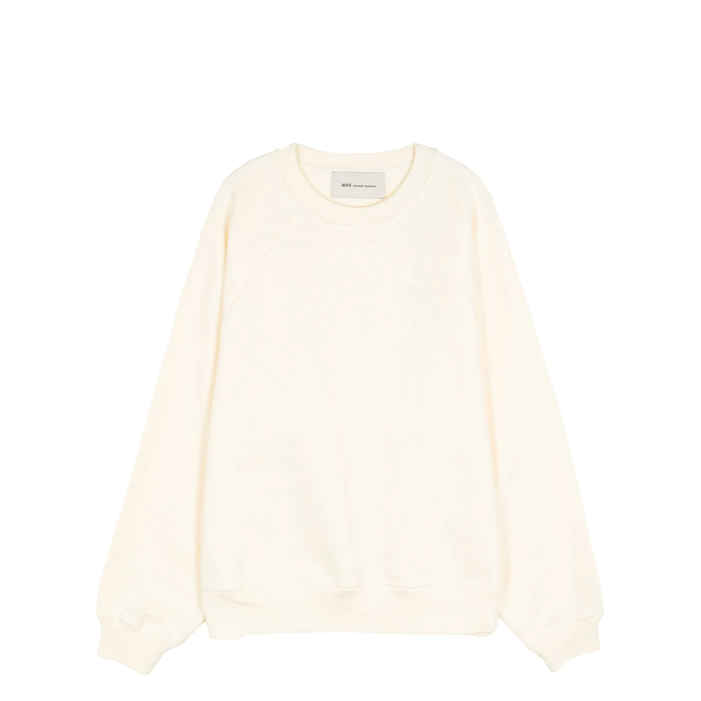 AMI Paris Embossed Ami De Coeur Sweatshirt sold by Asphalt Gold