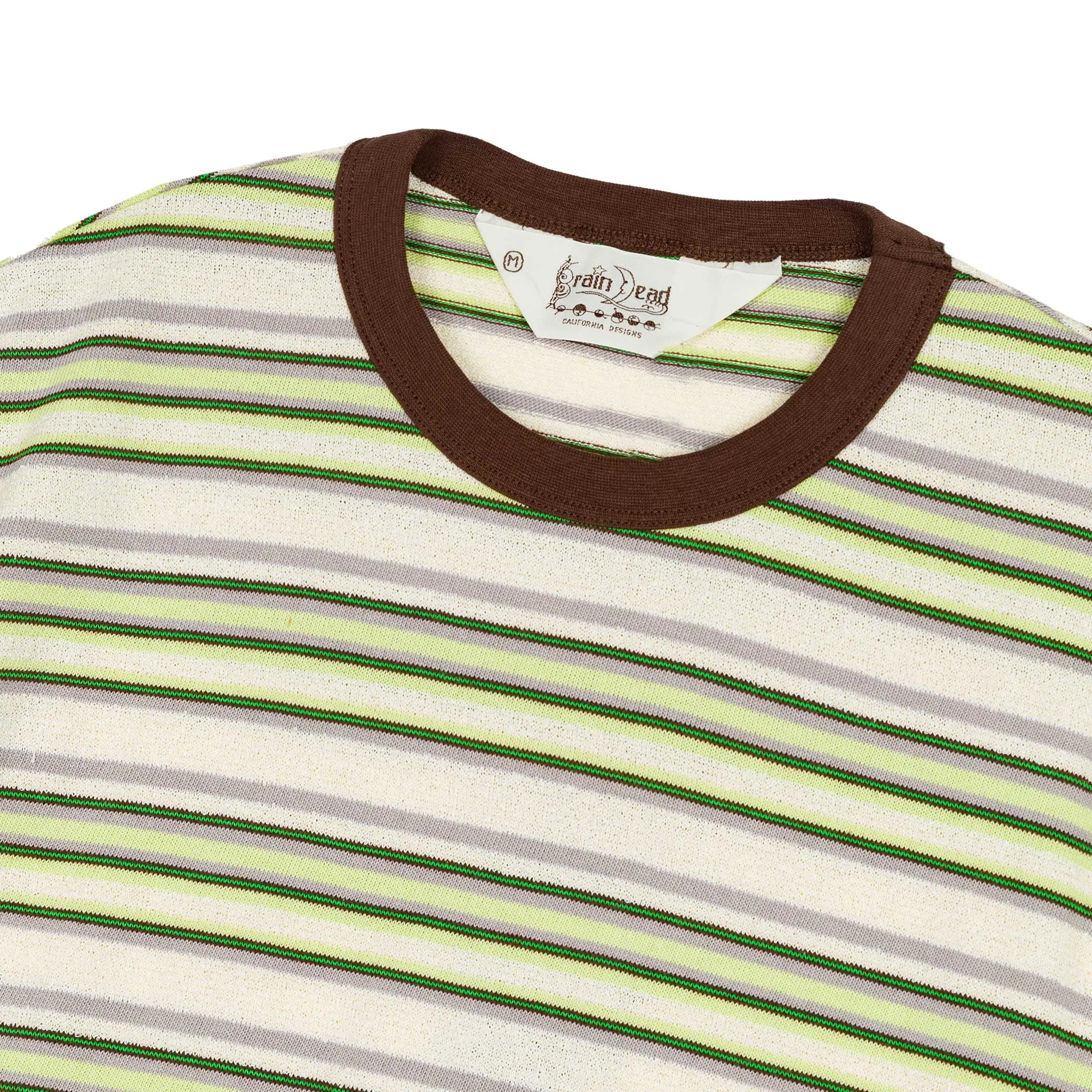 Brain Dead Looped Stripe T-Shirt sold by Asphalt Gold product image thumbnail 2