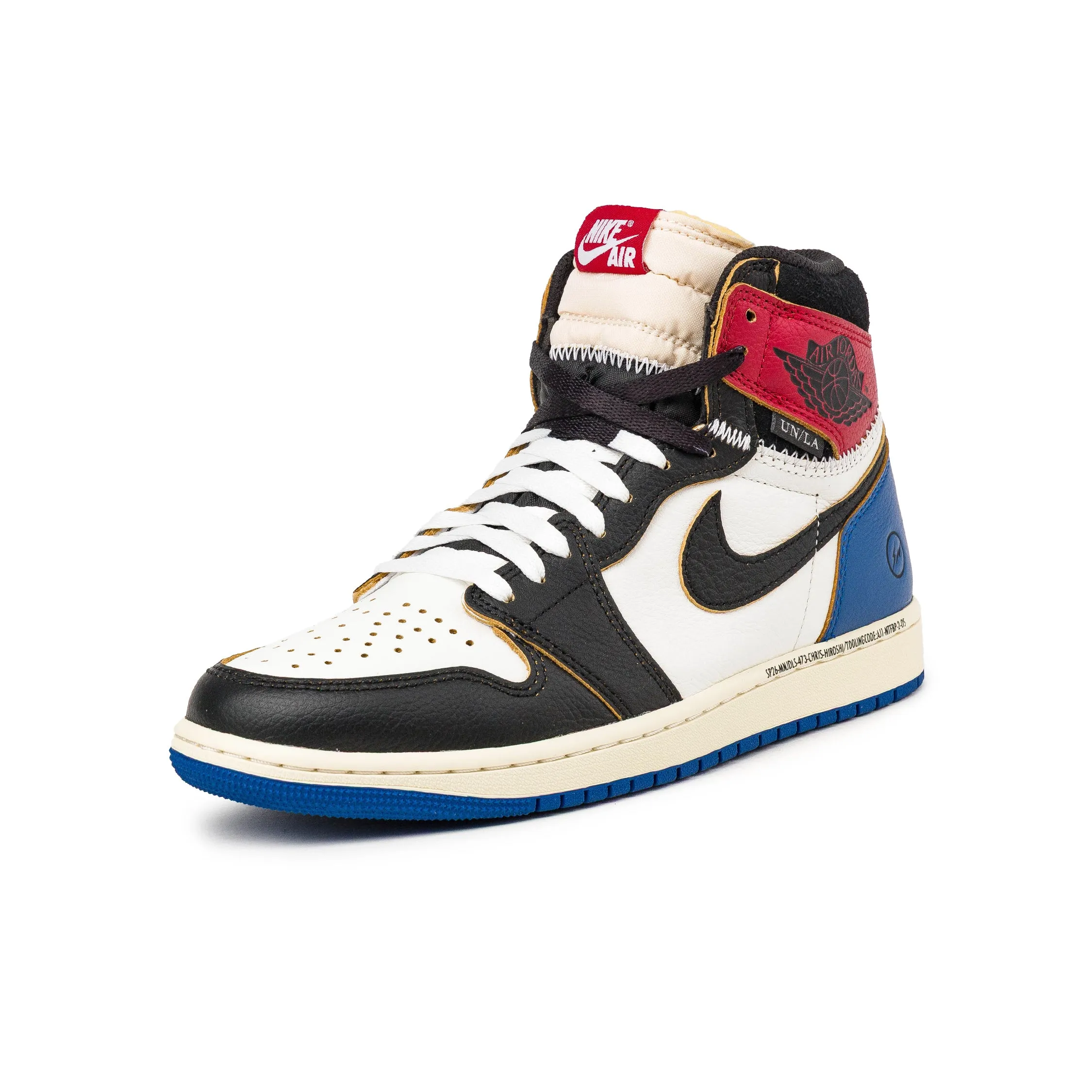 Nike x Fragment x Union LA Air Jordan 1 Retro High OG SP sold by Asphalt Gold product image thumbnail 2