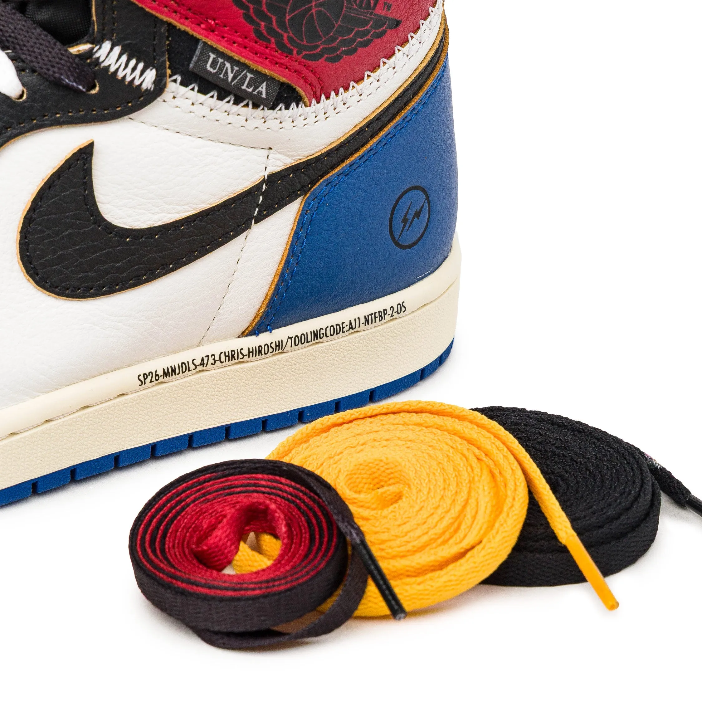 Nike x Fragment x Union LA Air Jordan 1 Retro High OG SP sold by Asphalt Gold product image thumbnail 4