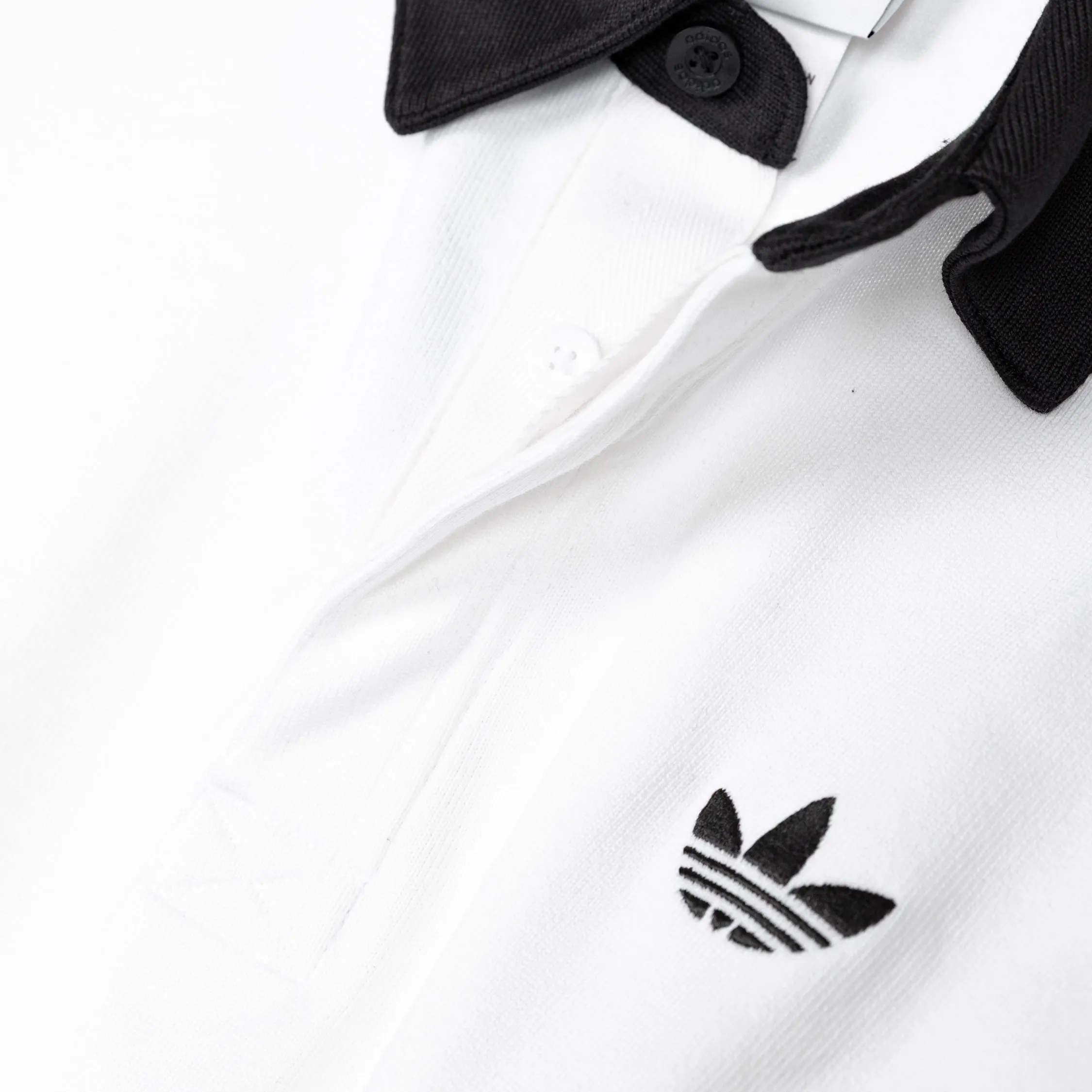 Adidas Three Stripes Rugby Long Sleeve Polo Shirt sold by Asphalt Gold product image thumbnail 3