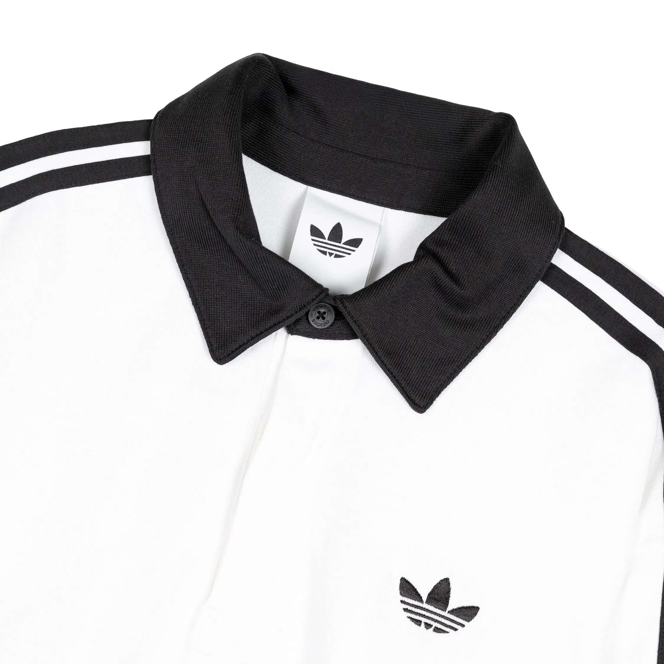 Adidas Three Stripes Rugby Long Sleeve Polo Shirt sold by Asphalt Gold product image thumbnail 2