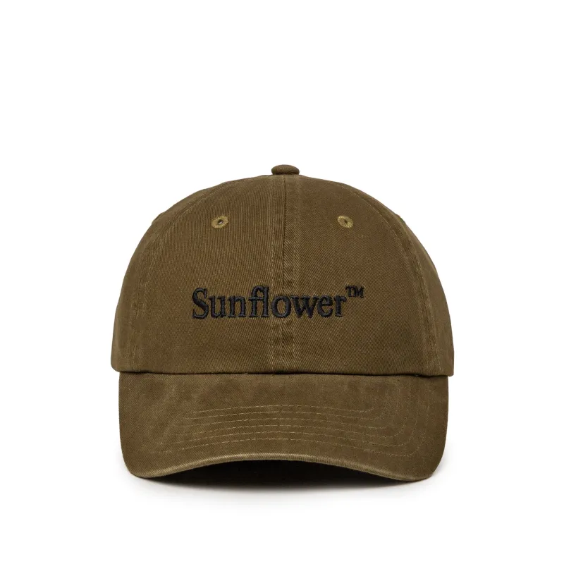 Sunflower Logo Dad Cap Washed Twill made by Sunflower
