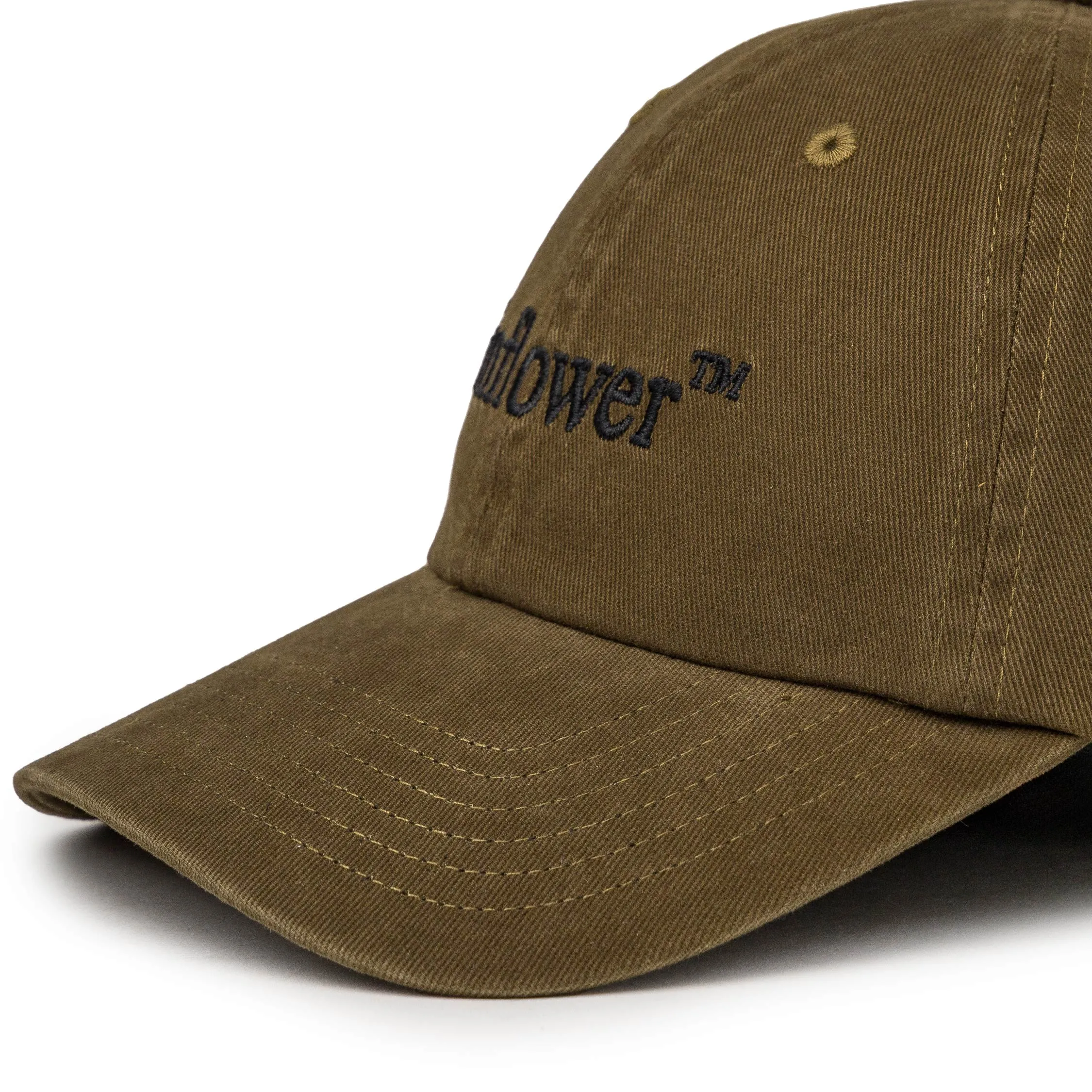 Sunflower Logo Dad Cap Washed Twill sold by Asphalt Gold product image thumbnail 2