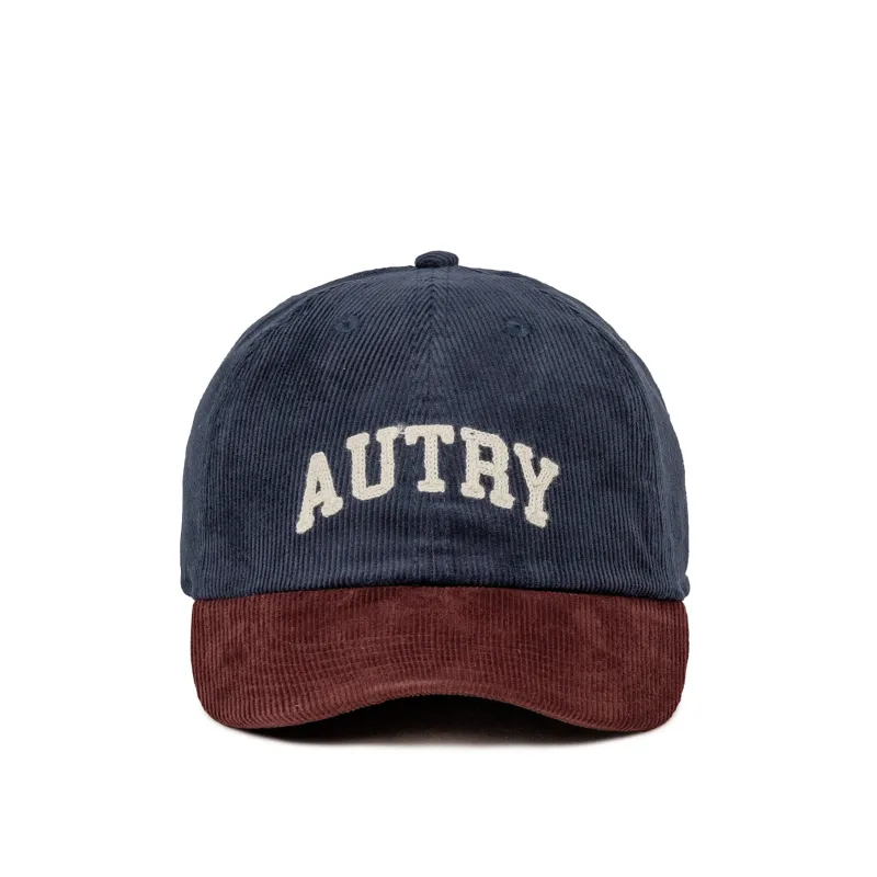 Autry Two-Tone Baseball Cap with Embroidered Logo made by Autry