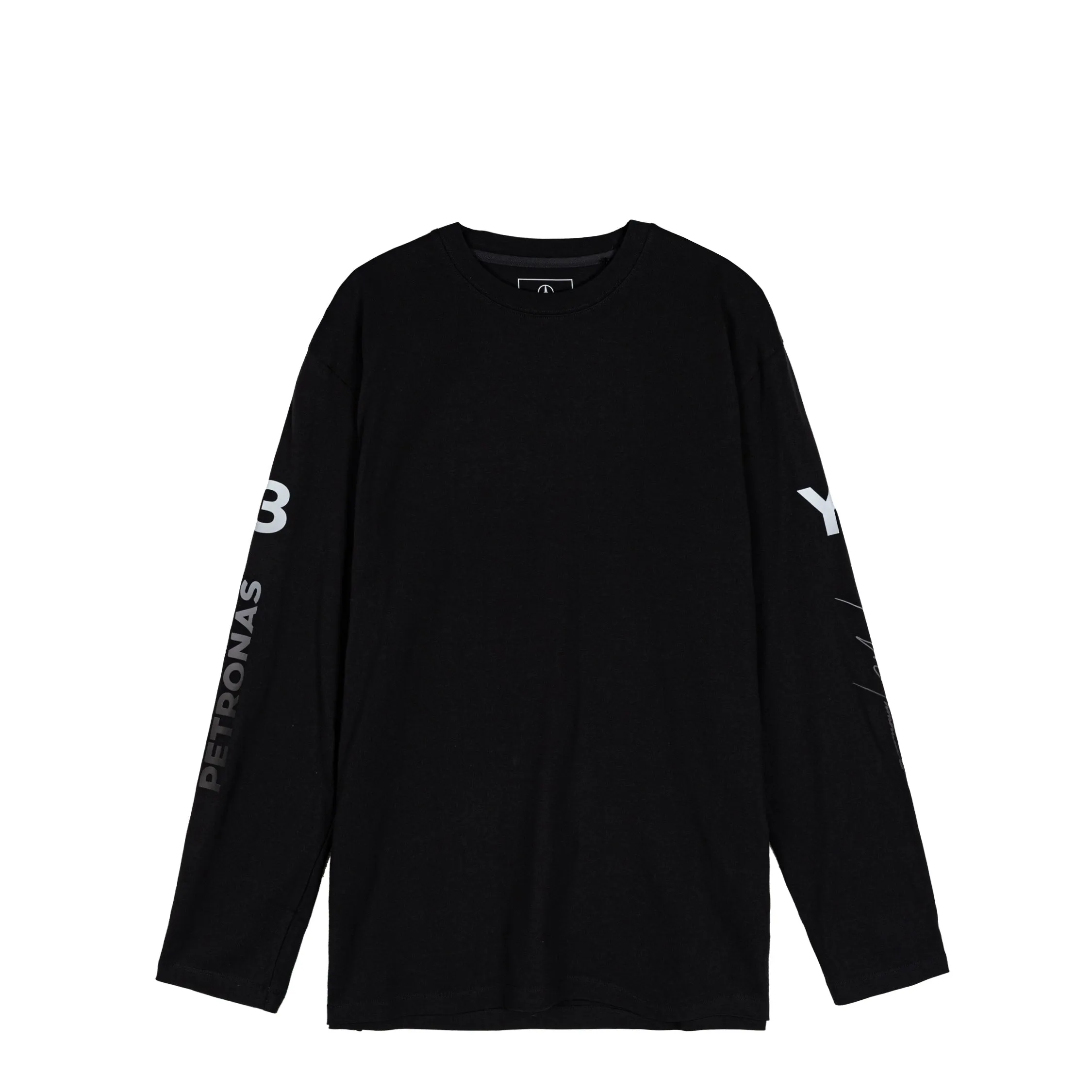 Adidas Y-3 x Mercedes-AMG PETRONAS F1 Team Chaos Logo Long Sleeve Tee sold by Asphalt Gold product image thumbnail 2
