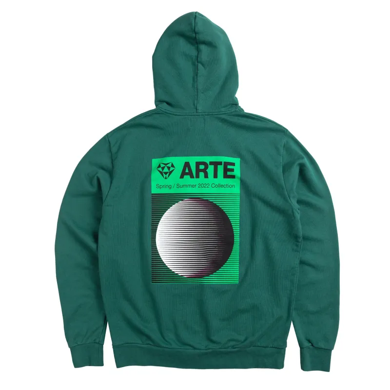 Arte Antwerp Hulton Back Ciclo Hoodie made by Asphalt Gold